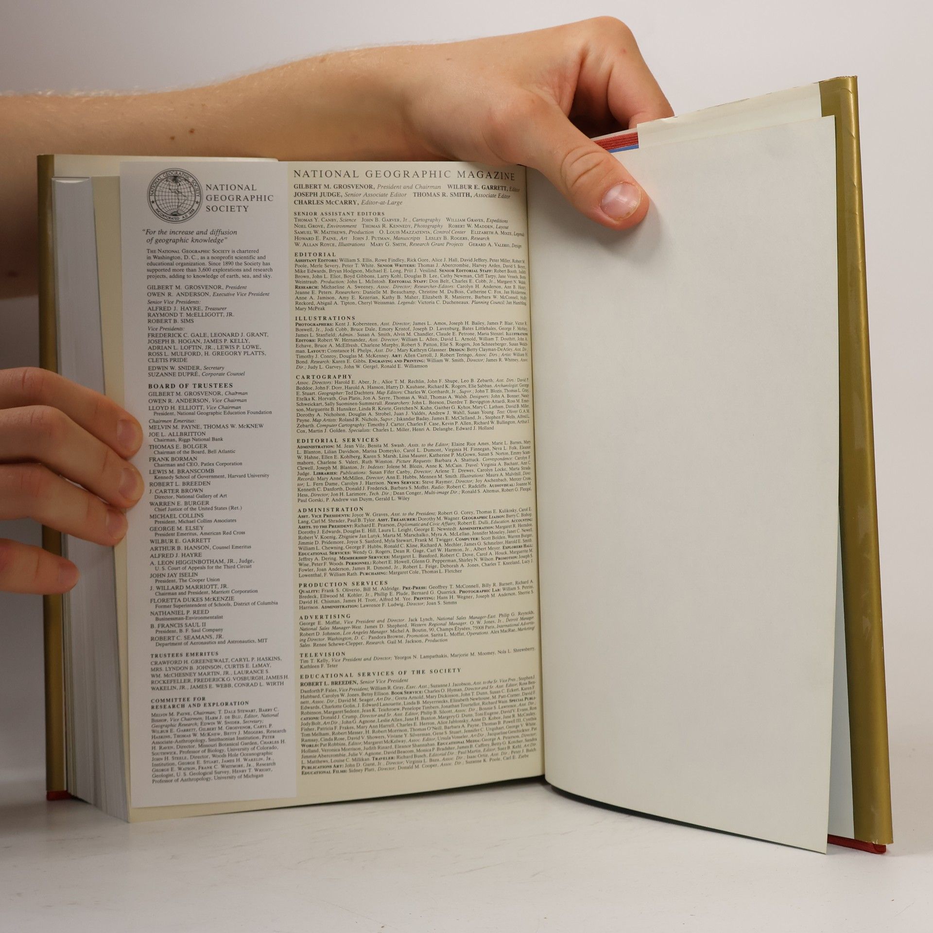 Autorenkollektiv National Geographic Index, 1888-1988