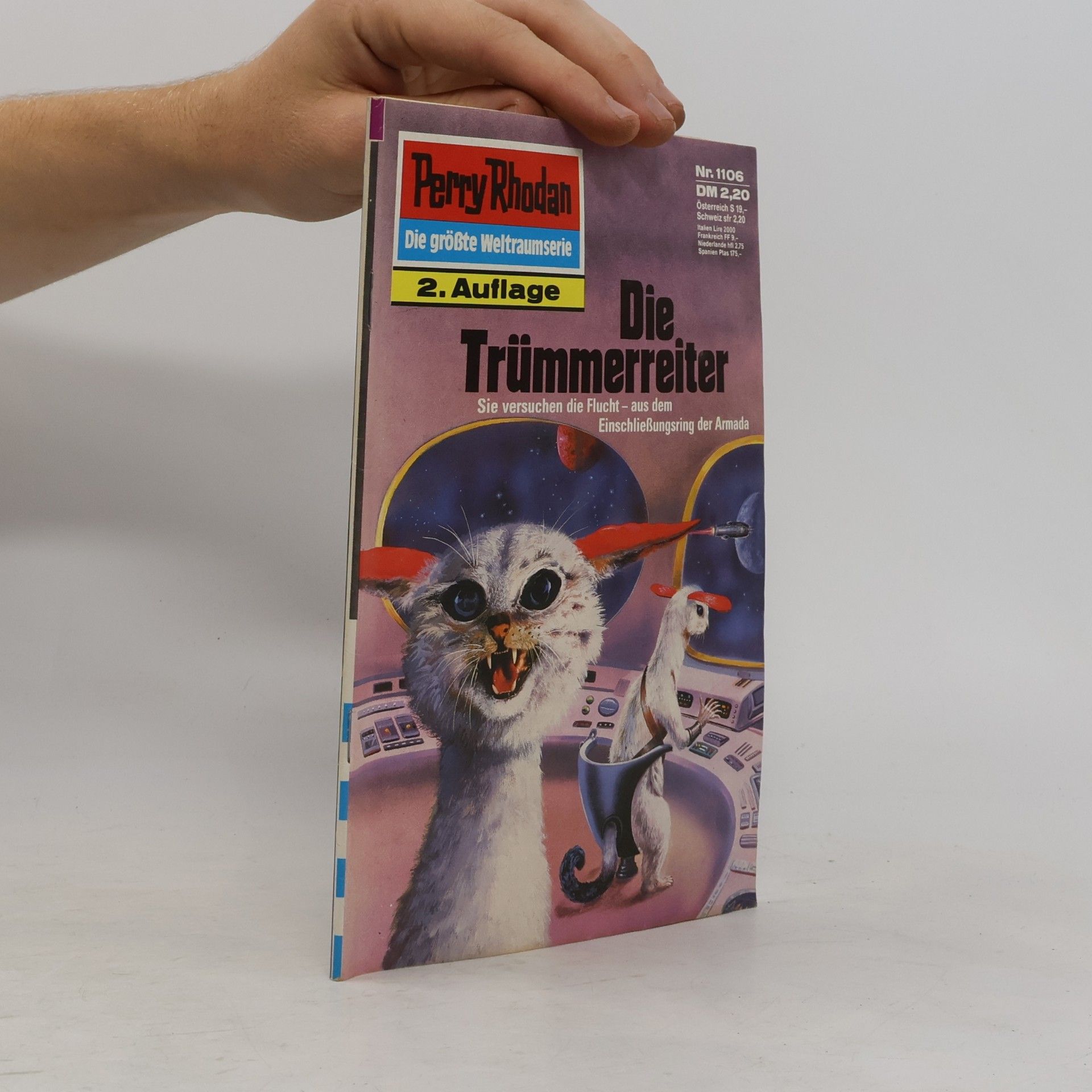 Kurt Mahr Perry Rhodan 1106: Die Trümmerreiter