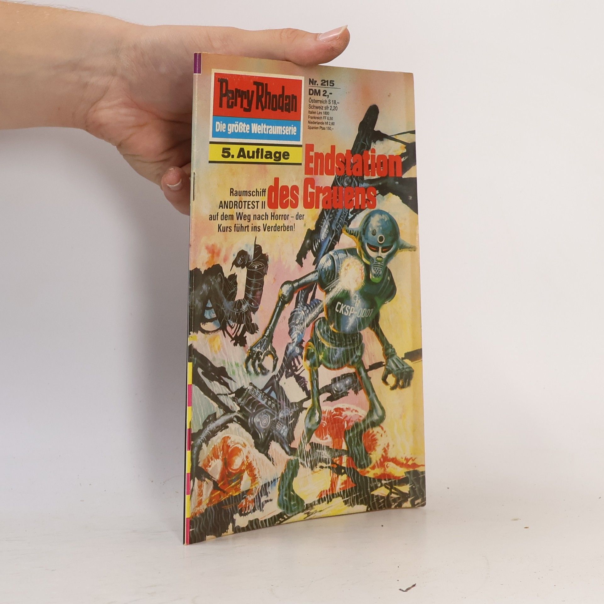 H. G. Ewers Perry Rhodan 215: Endstation des Grauens