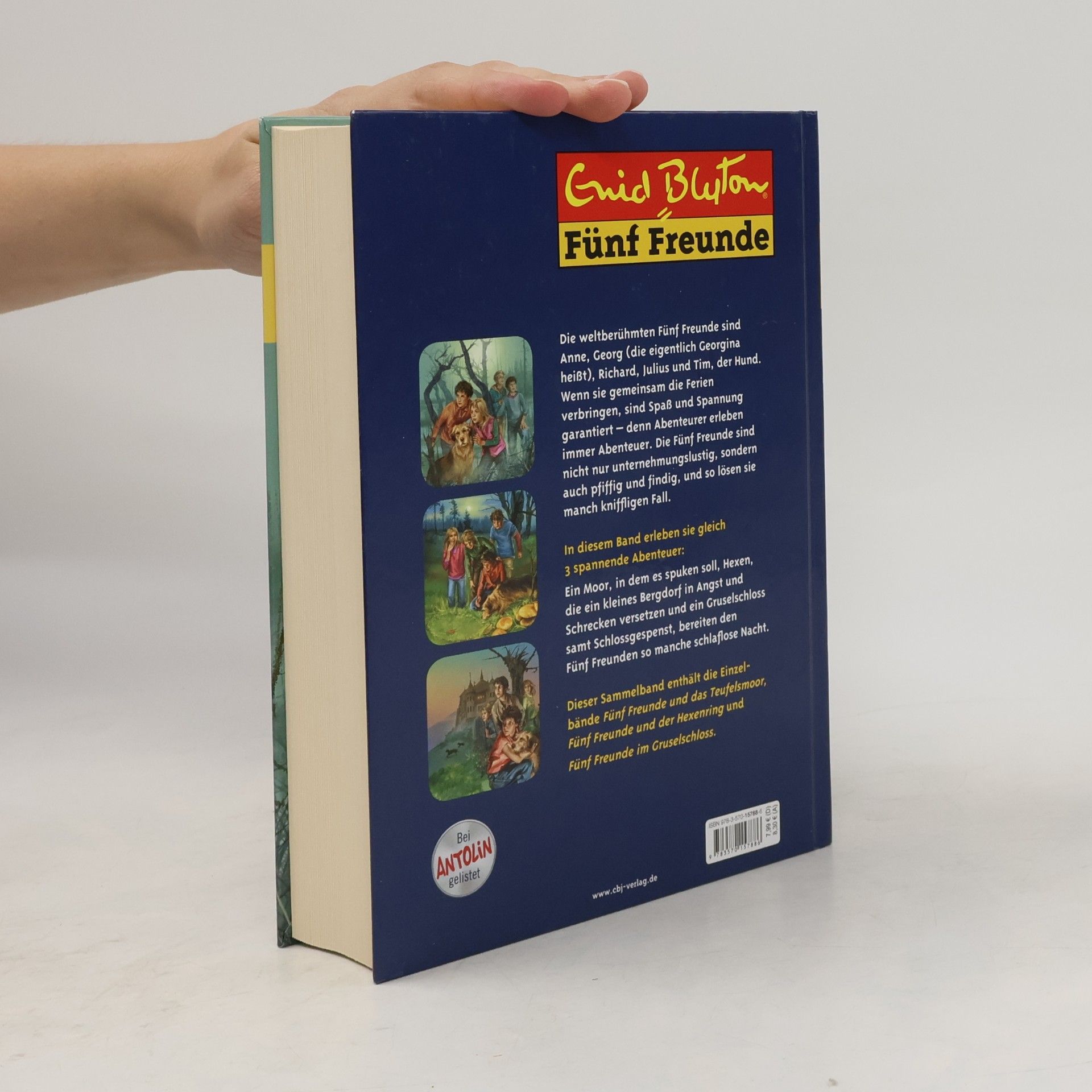Enid Blyton Sammelband 1. Fünf Freunde. 3 Abenteuer in einem Band