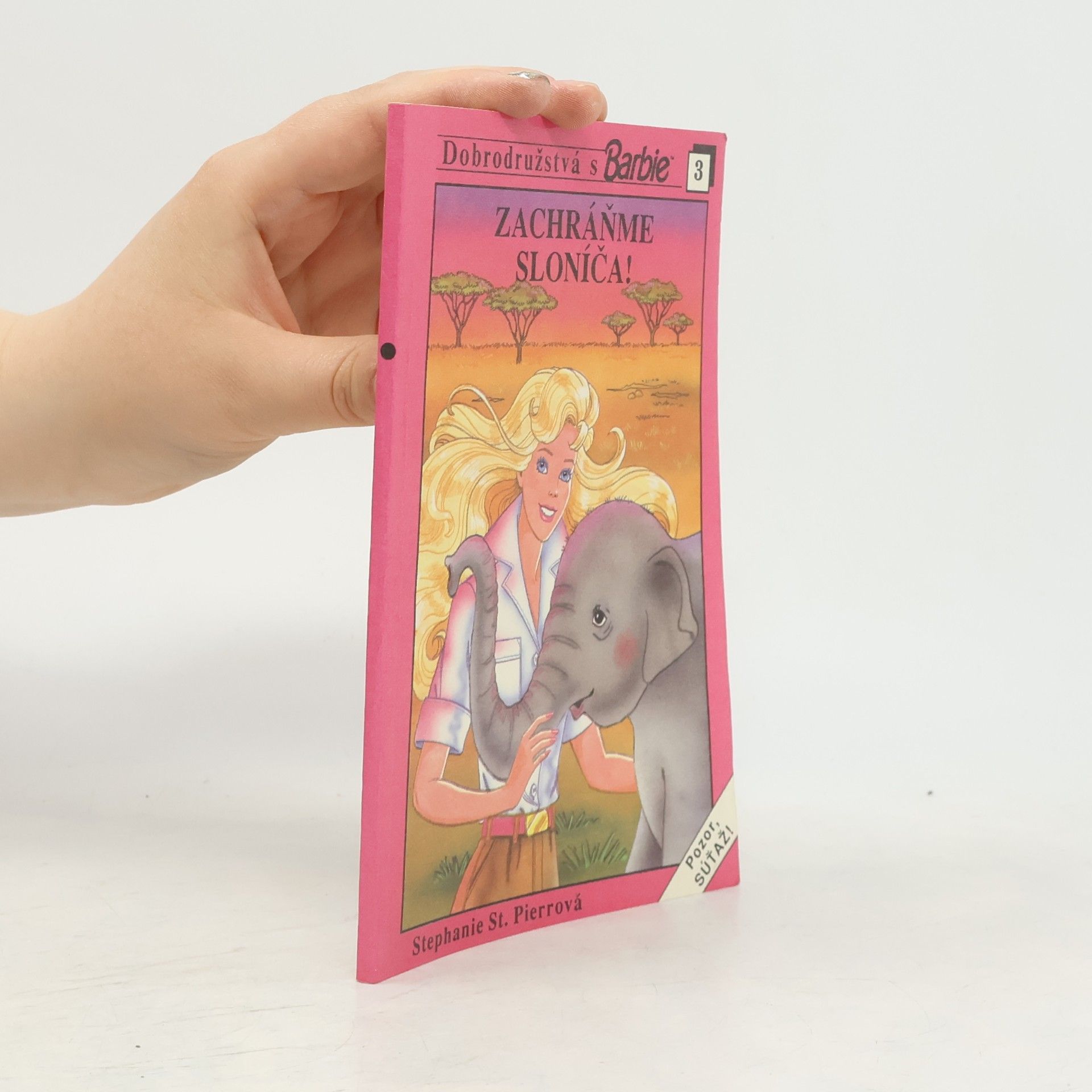 Stephanie Pierre Dobrodružstvá s Barbie 3. Zachráňme sloníča!