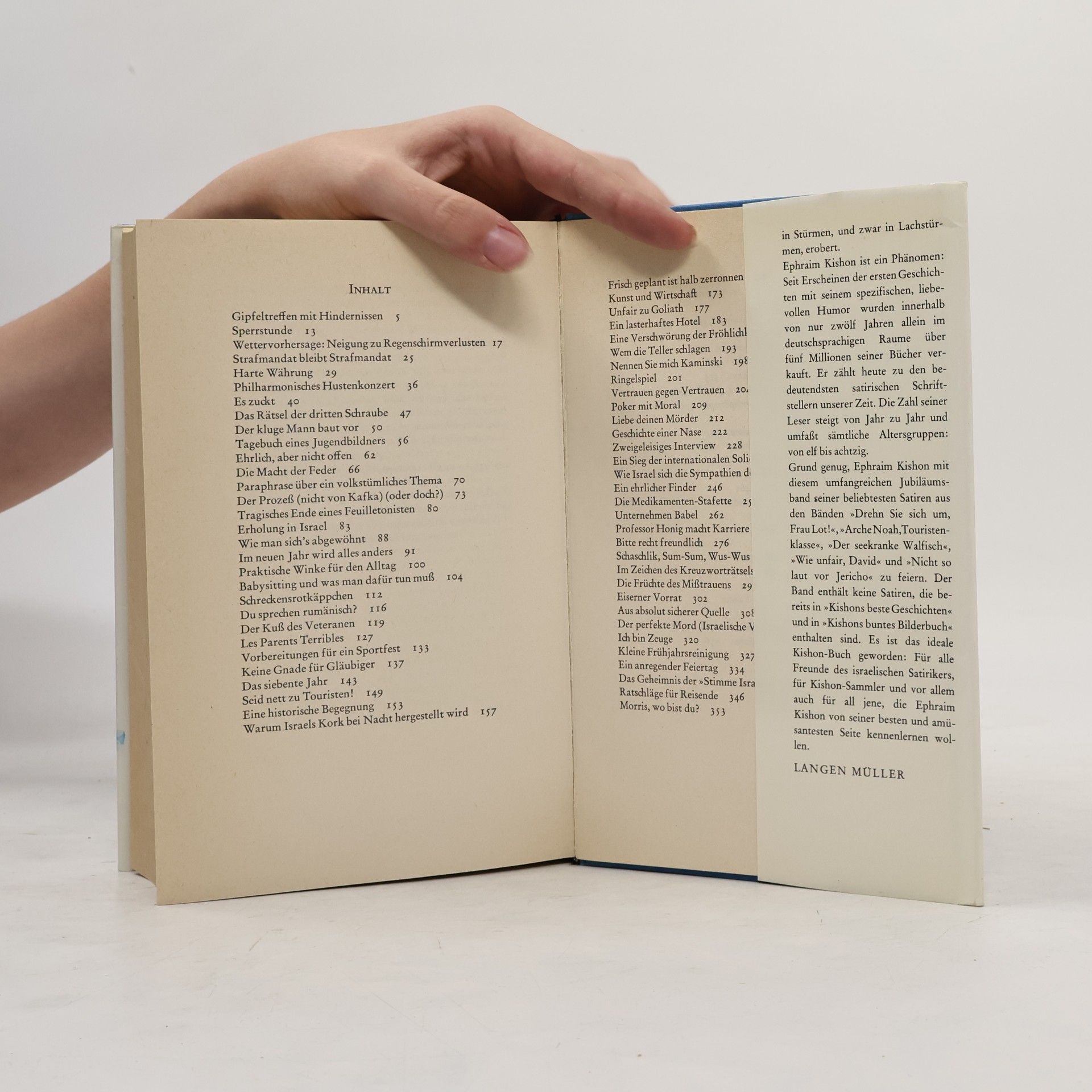 Ephraim Kishon Das große Kishon Buch
