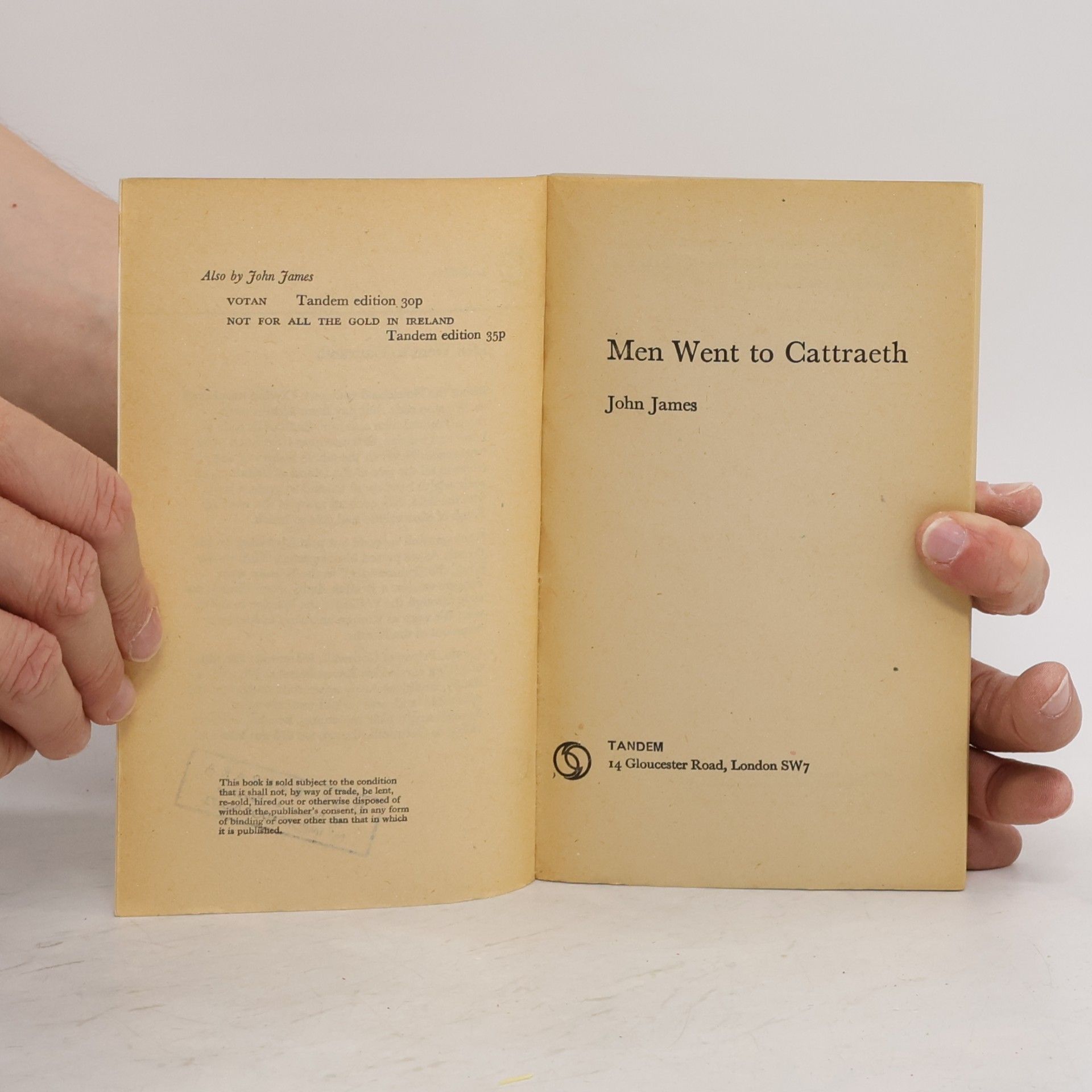 John James Men Went to Cattraeth