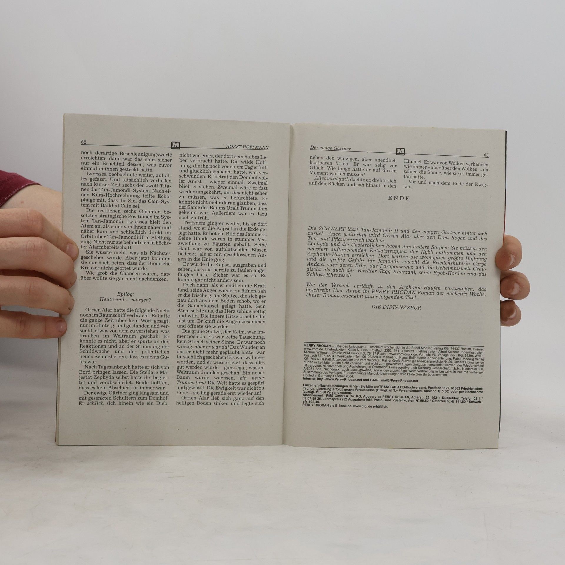 Horst Hoffmann Perry Rhodan 2254: Der ewige Gärtner