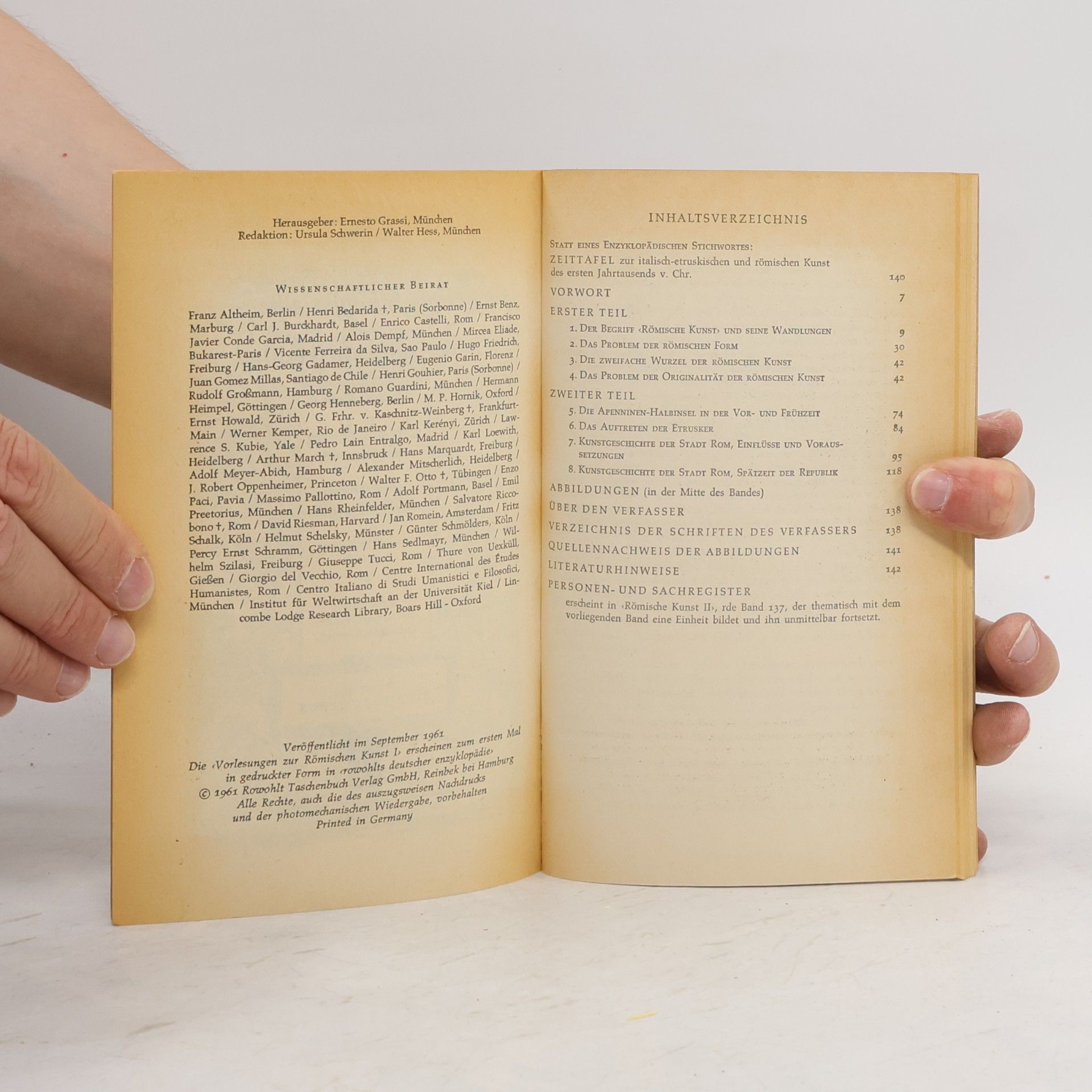 Guido Kaschnitz Das Schöpferische In Der Römischen Kunst