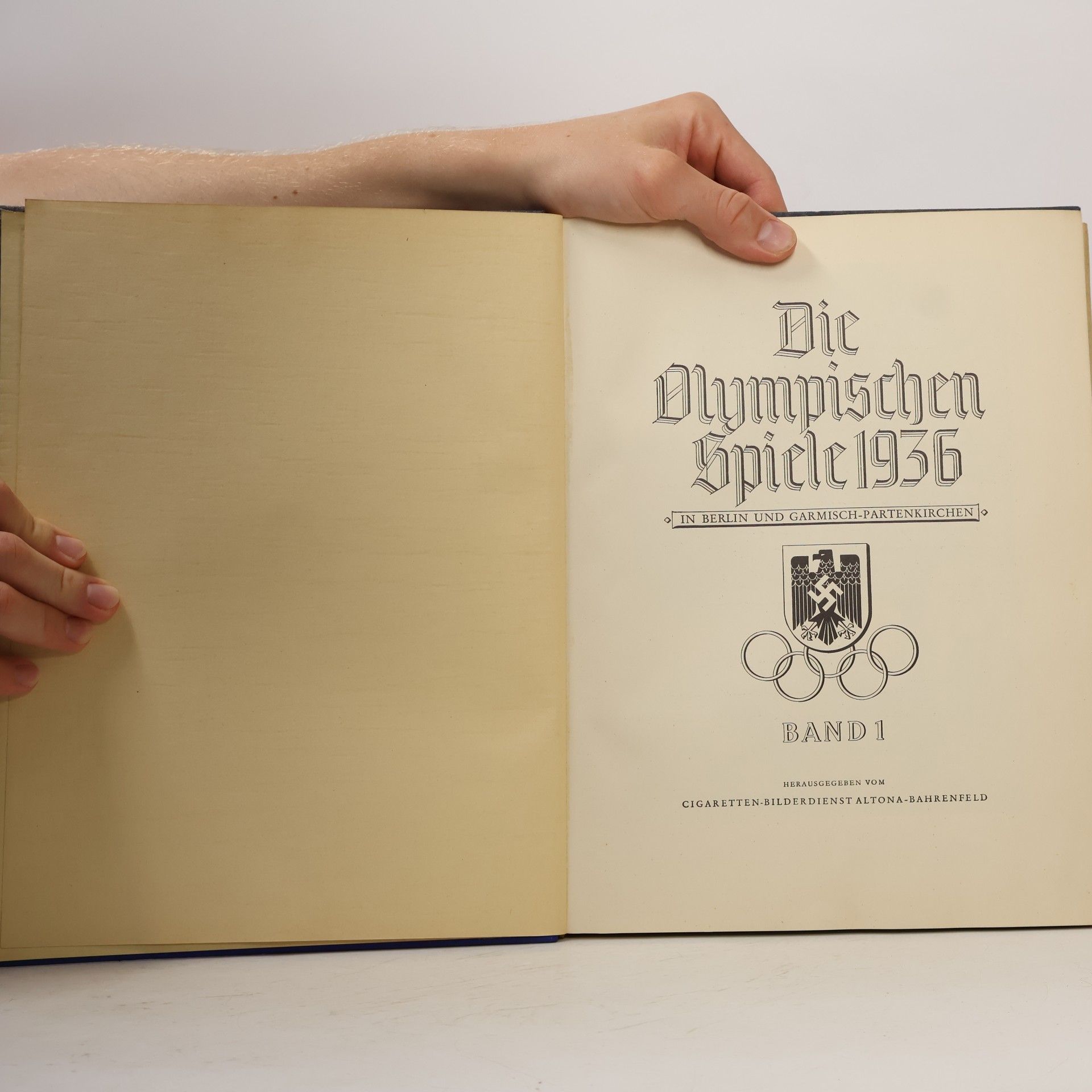 Walter Richter Die Olympischen Spiele 1936 in Berlin und Garmisch-Partenkirchen. Band 1