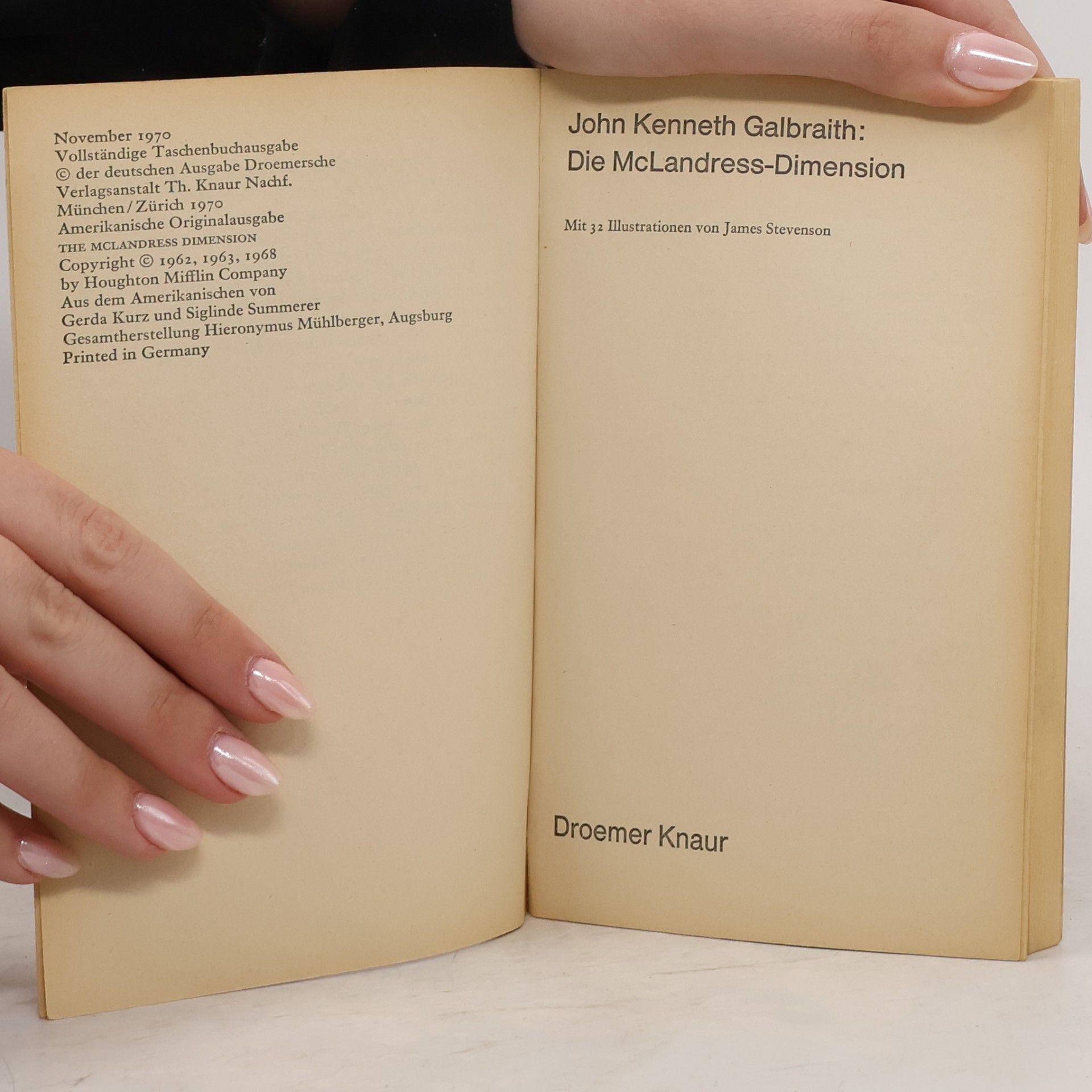 John Kenneth Galbraith Die McLandress-Dimension