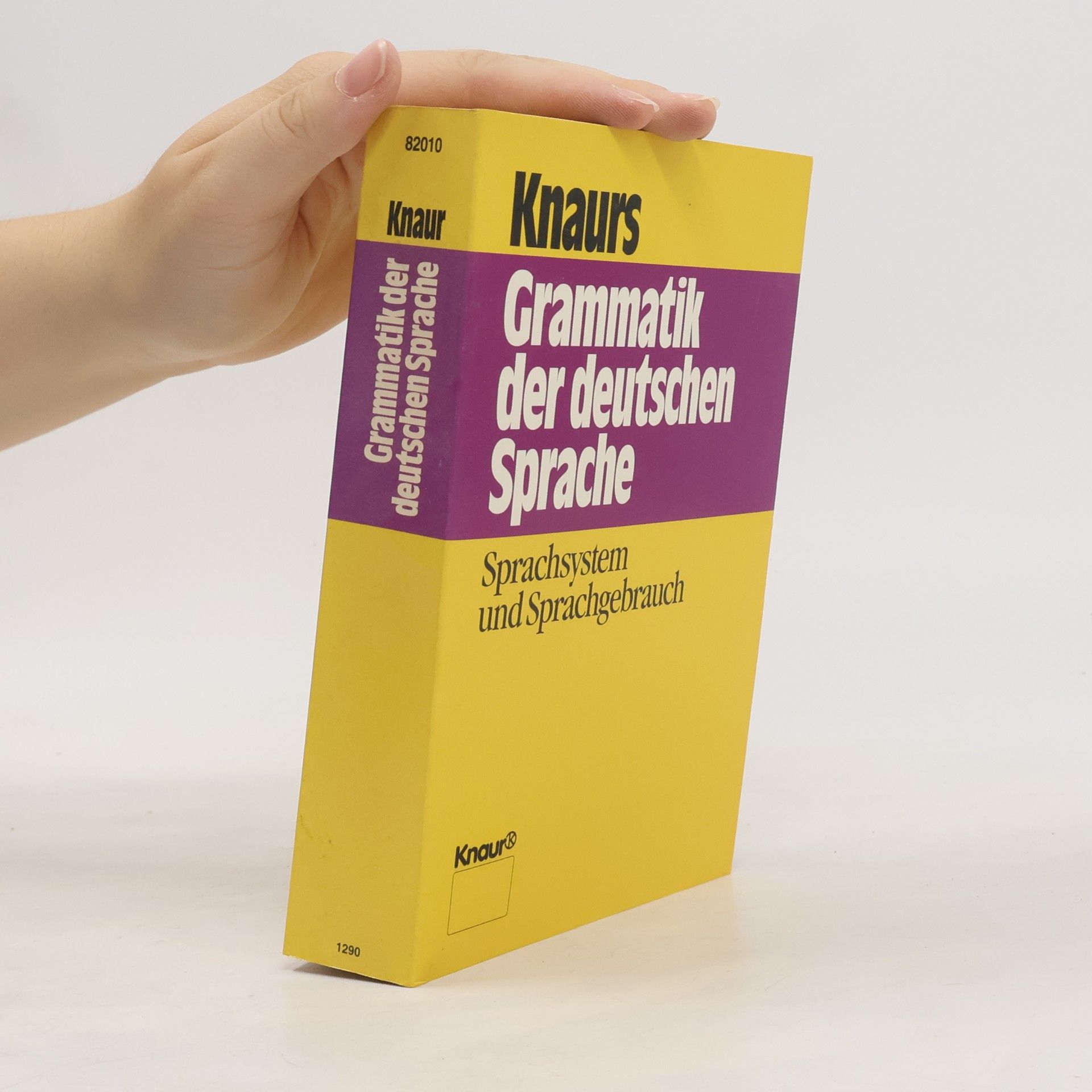 Lutz Götze Knaurs Grammatik der deutschen Sprache