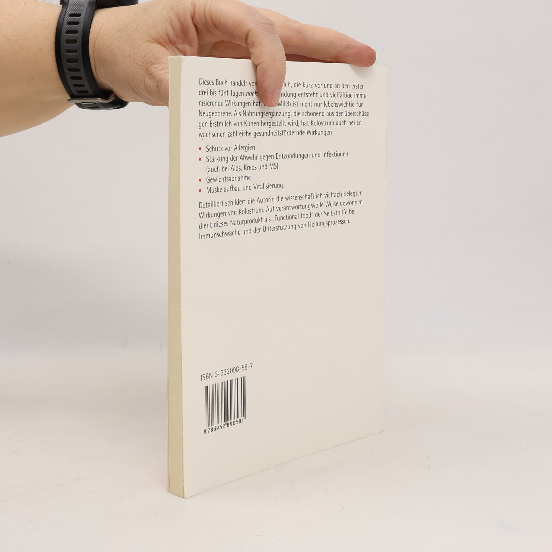 Beth M. Ley Jacobs VAK Concept: Kolostrum, die natürliche Nahrungsergänzung