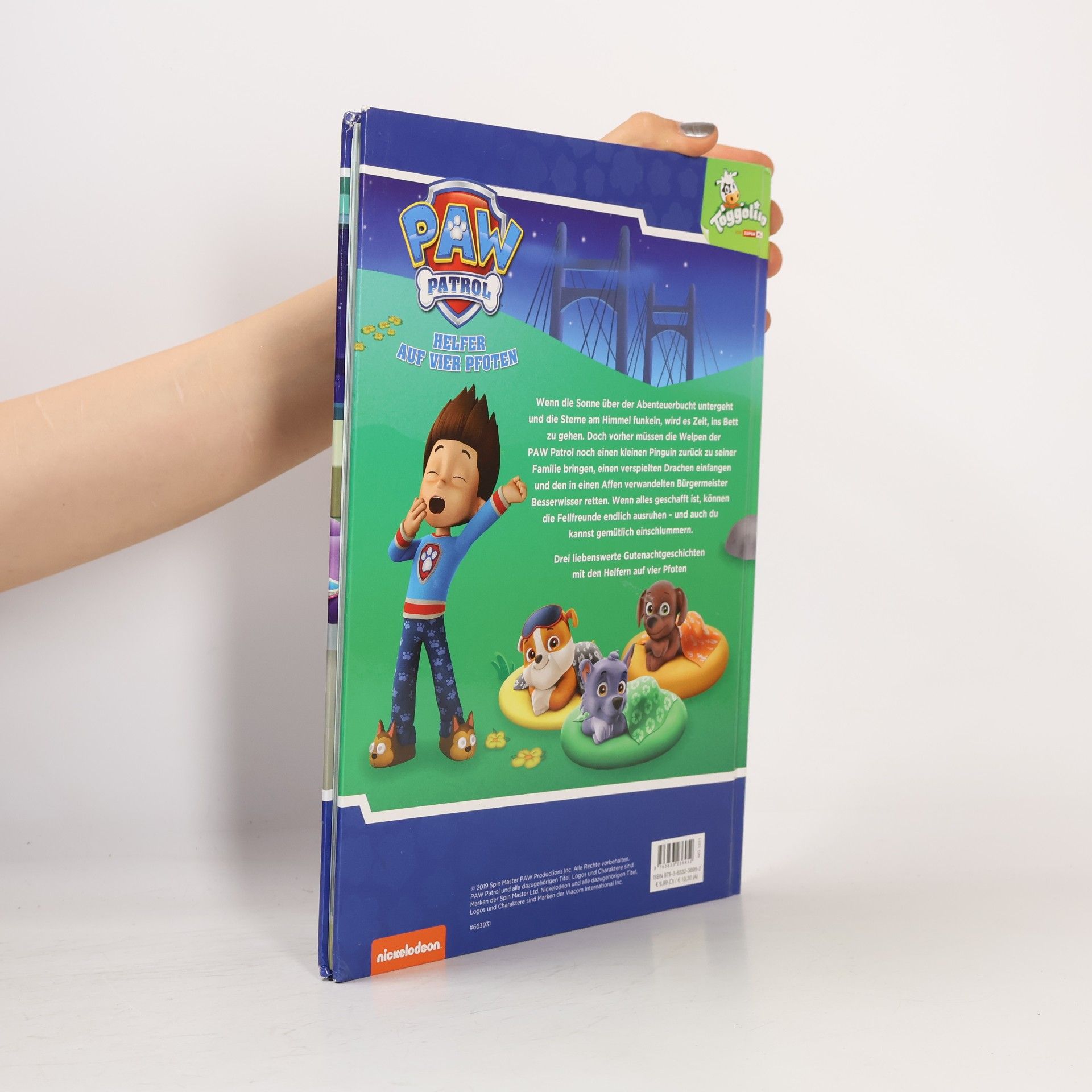 Nicole Hoffart PAW Patrol: Helfer auf vier Pfoten - gute Nacht, Fellfreunde!