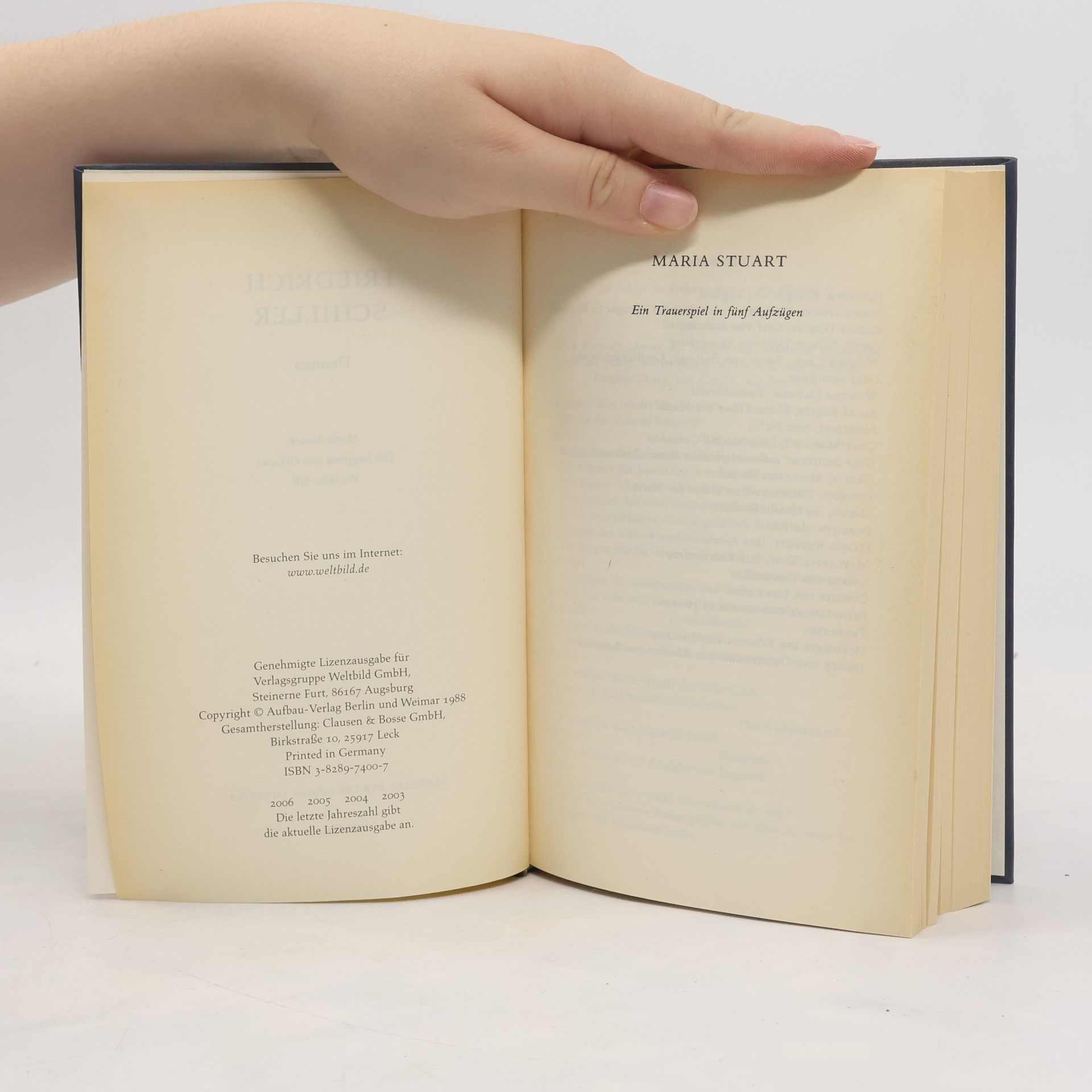 Friedrich Schiller Schiller. Klassiker der deutschen Literatur