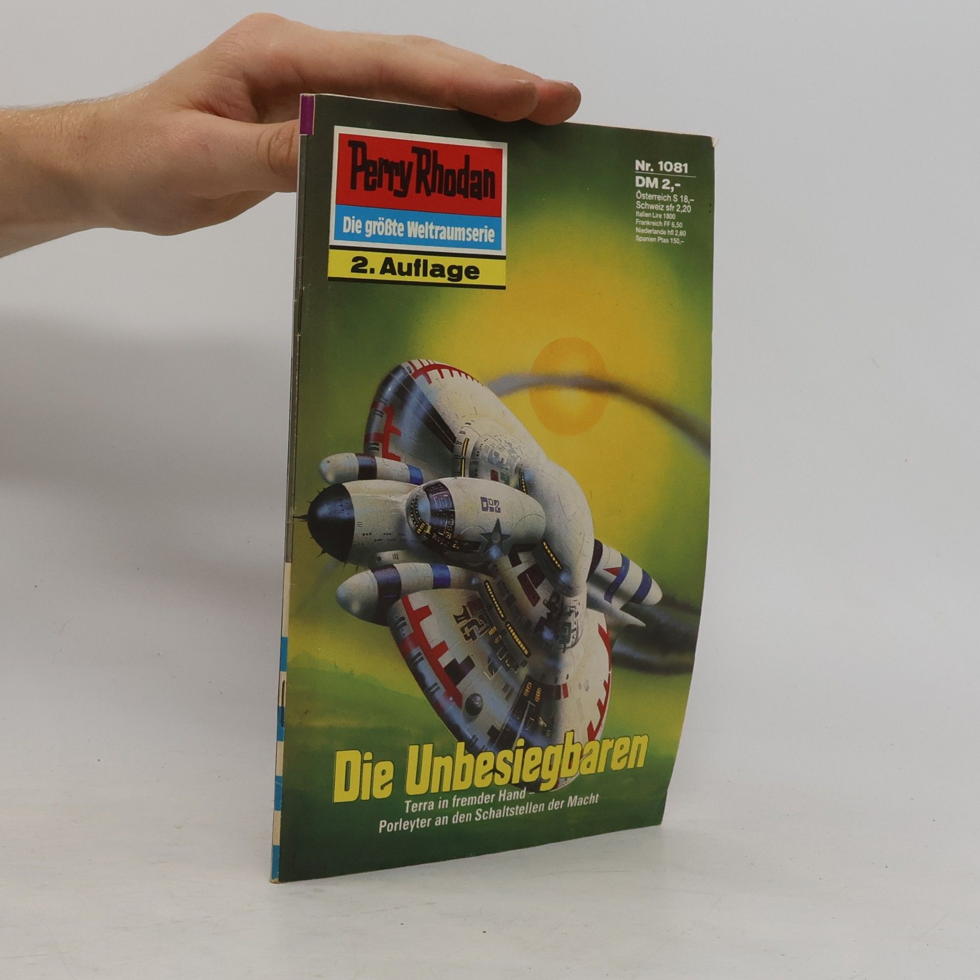 H. G. Ewers Perry Rhodan 1081: Die Unbesiegbaren