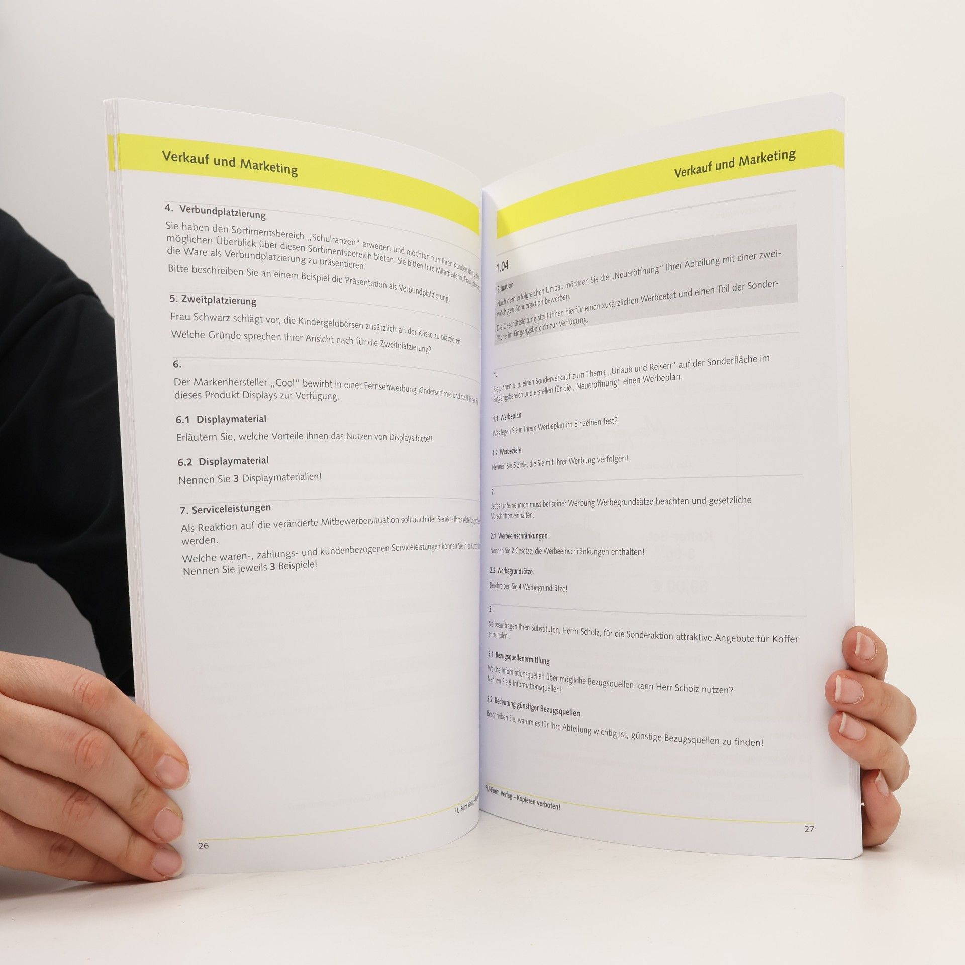 Verkäufer, Verkäuferin - Prüfungstrainer Abschlussprüfung