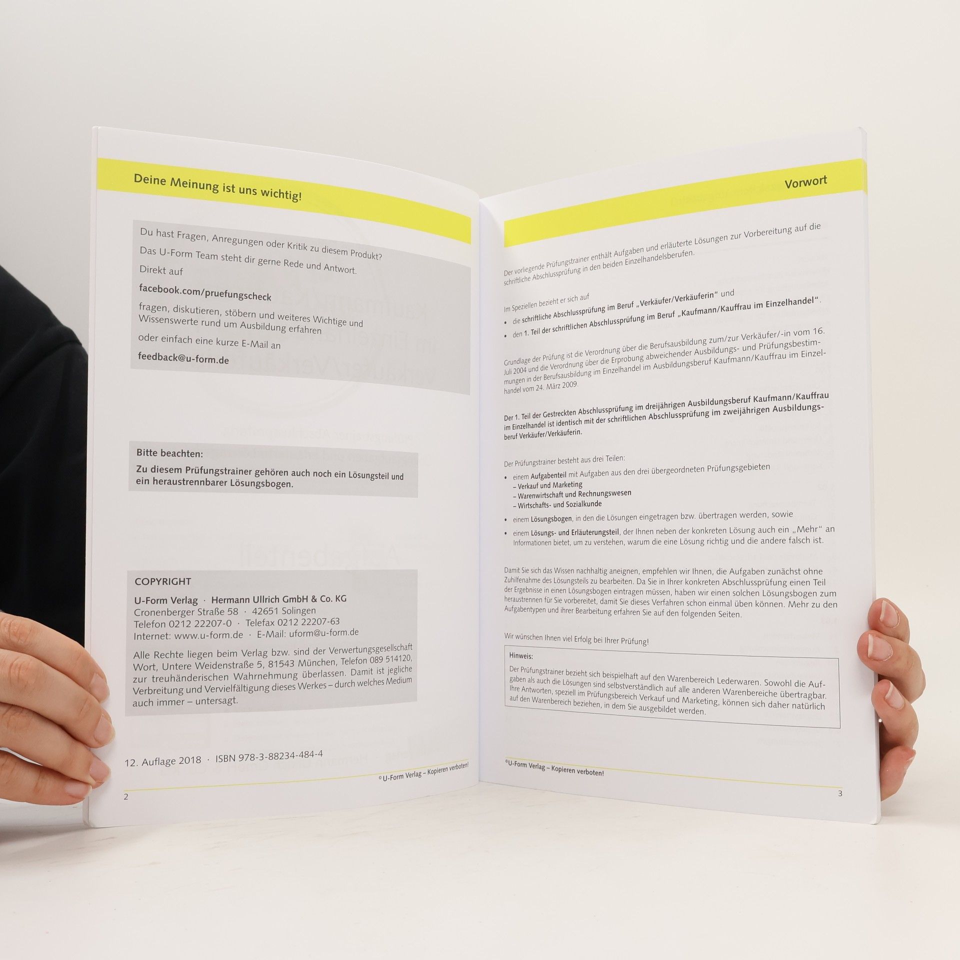 Verkäufer, Verkäuferin - Prüfungstrainer Abschlussprüfung
