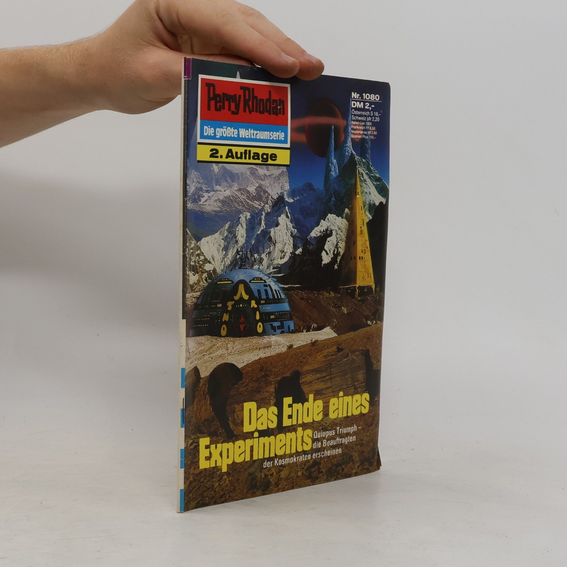 Horst Hoffmann Perry Rhodan 1080: Das Ende eines Experiments