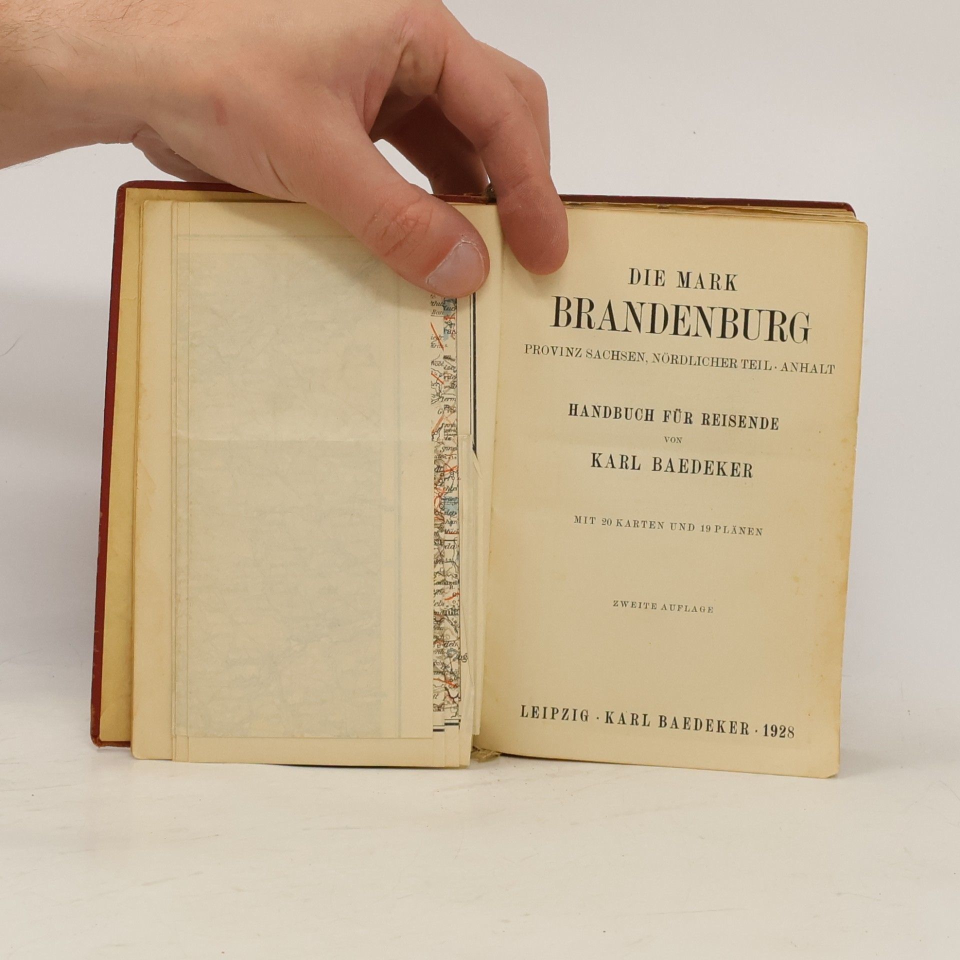 Karl Baedeker Die Mark Brandenburg