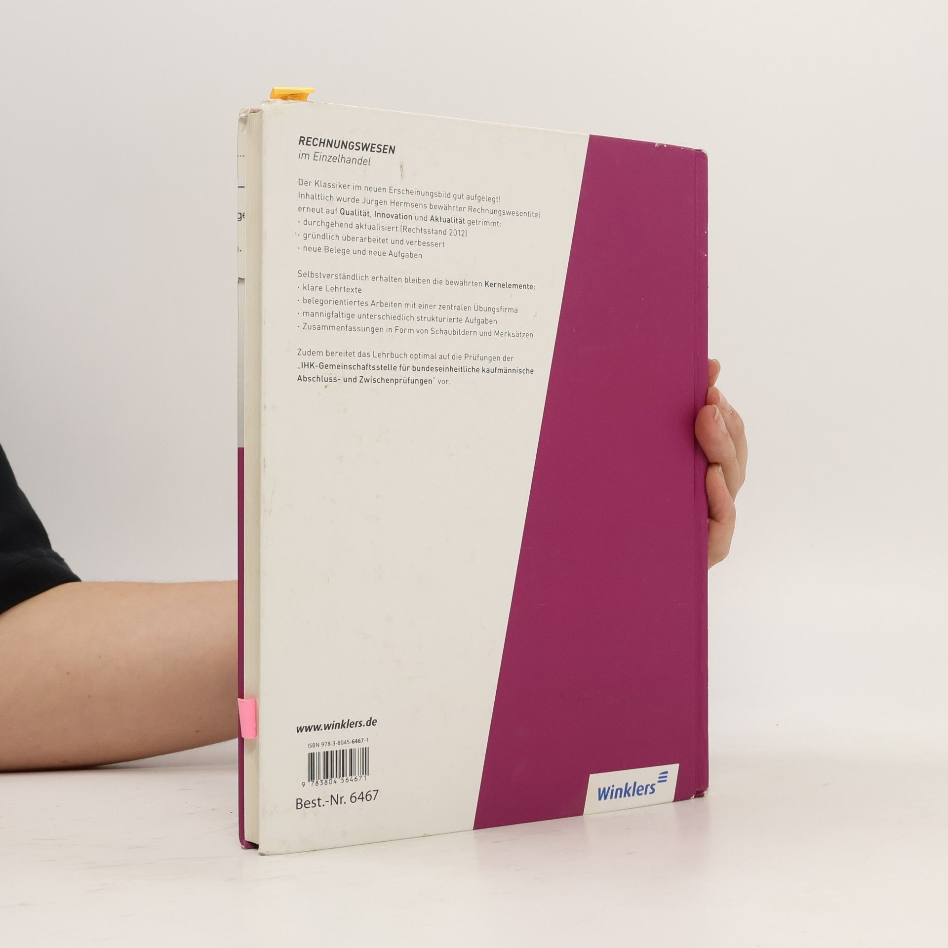 Jürgen Hermsen Rechnungswesen im Einzelhandel, Lehrbuch