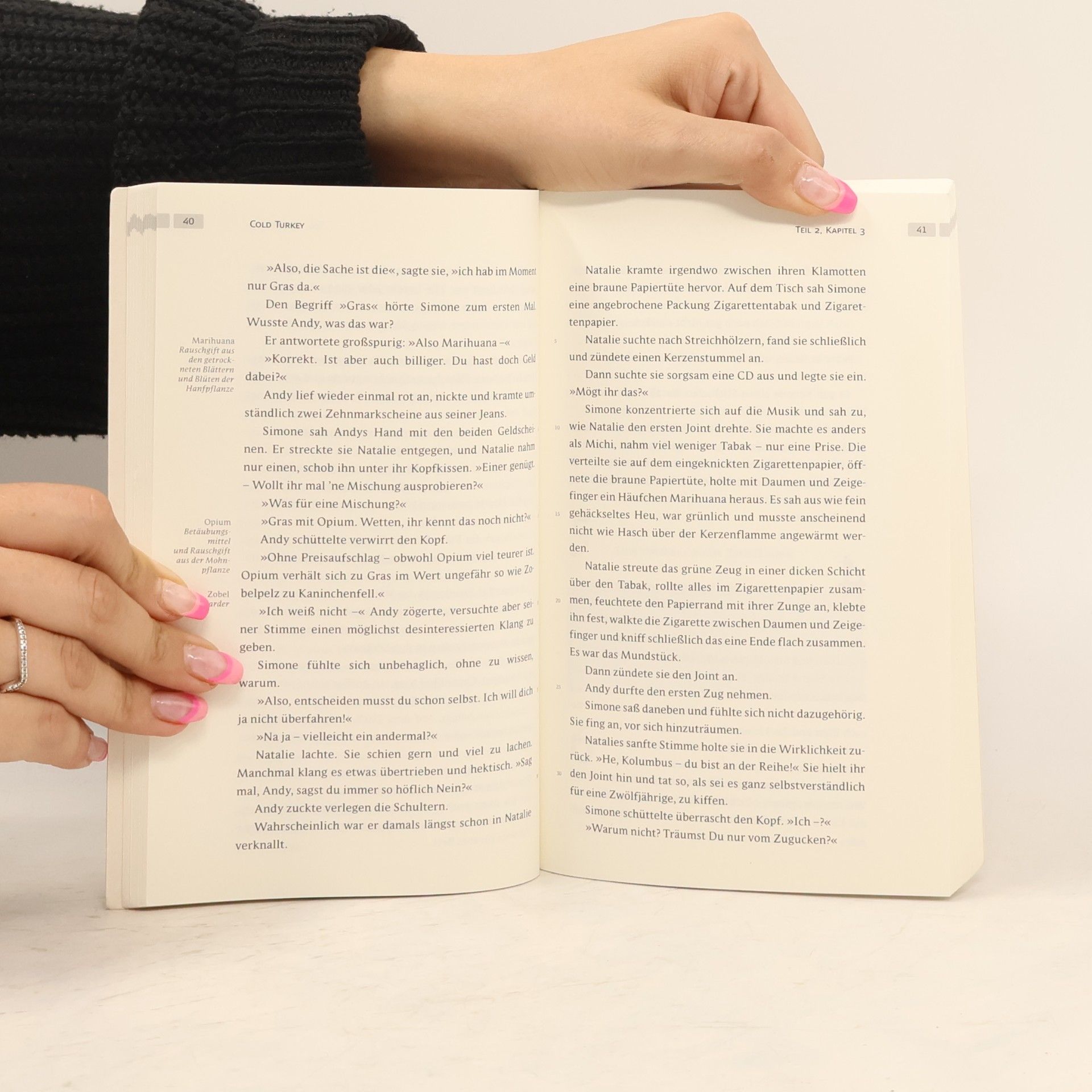 Angelika Mechtel Cold Turkey, Textausgabe mit Materialien