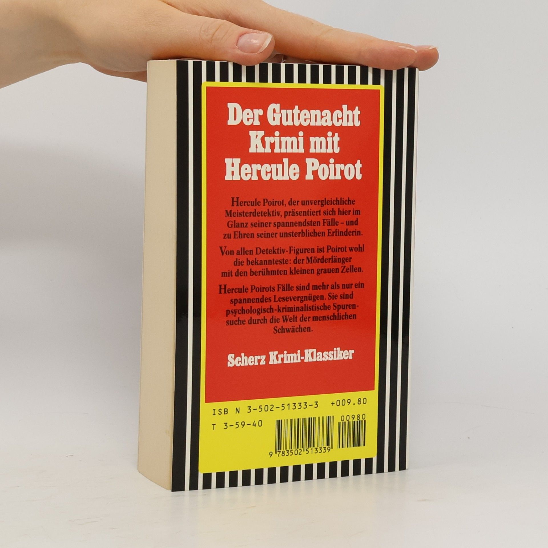 Agatha Christie Der Gutenacht-Krimi mit Hercule Poirot