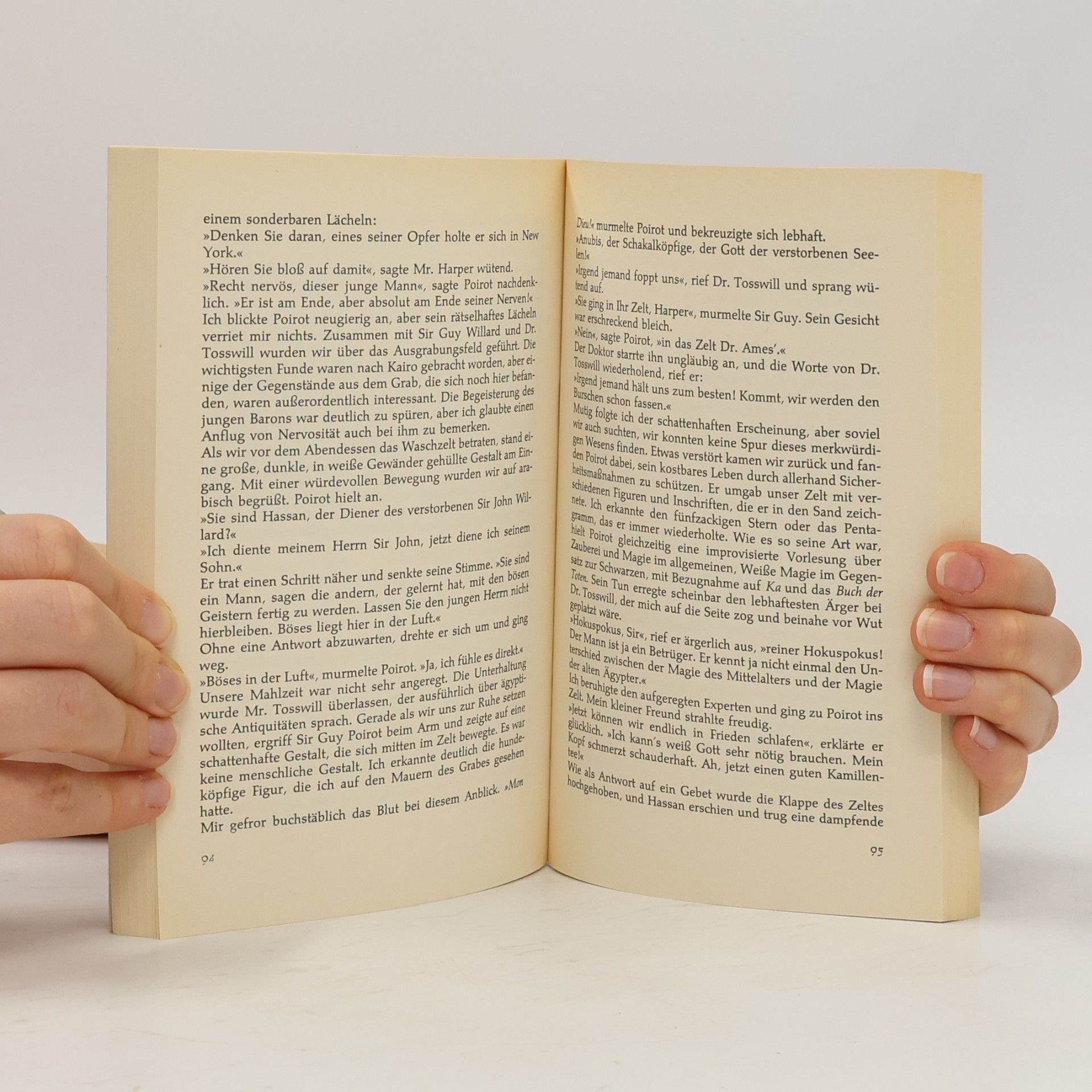 Agatha Christie Poirot rechnet ab