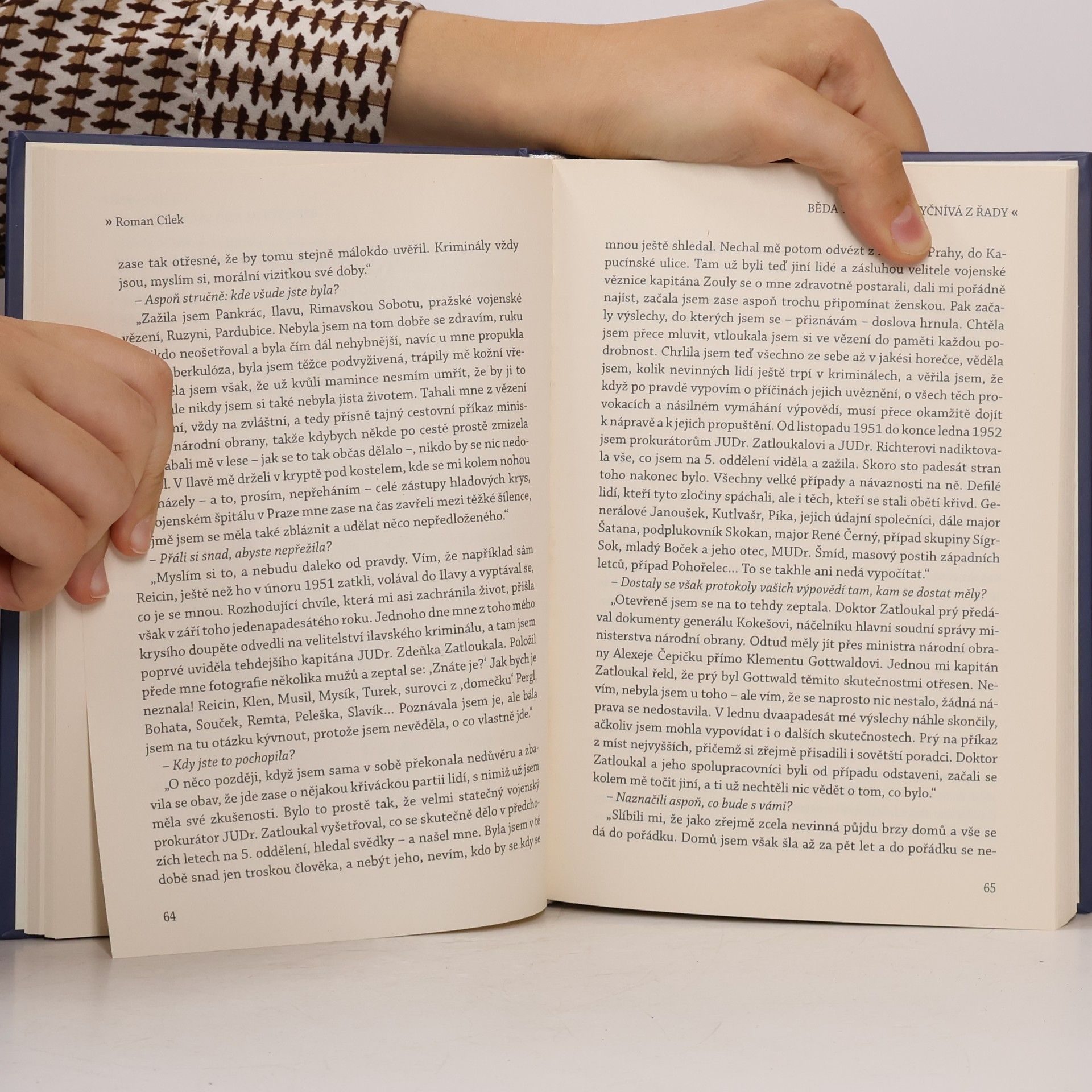 Roman Cílek Běda tomu, kdo vyčnívá z řady : 1948-1953: Pohled do zákulisí politických zločinů