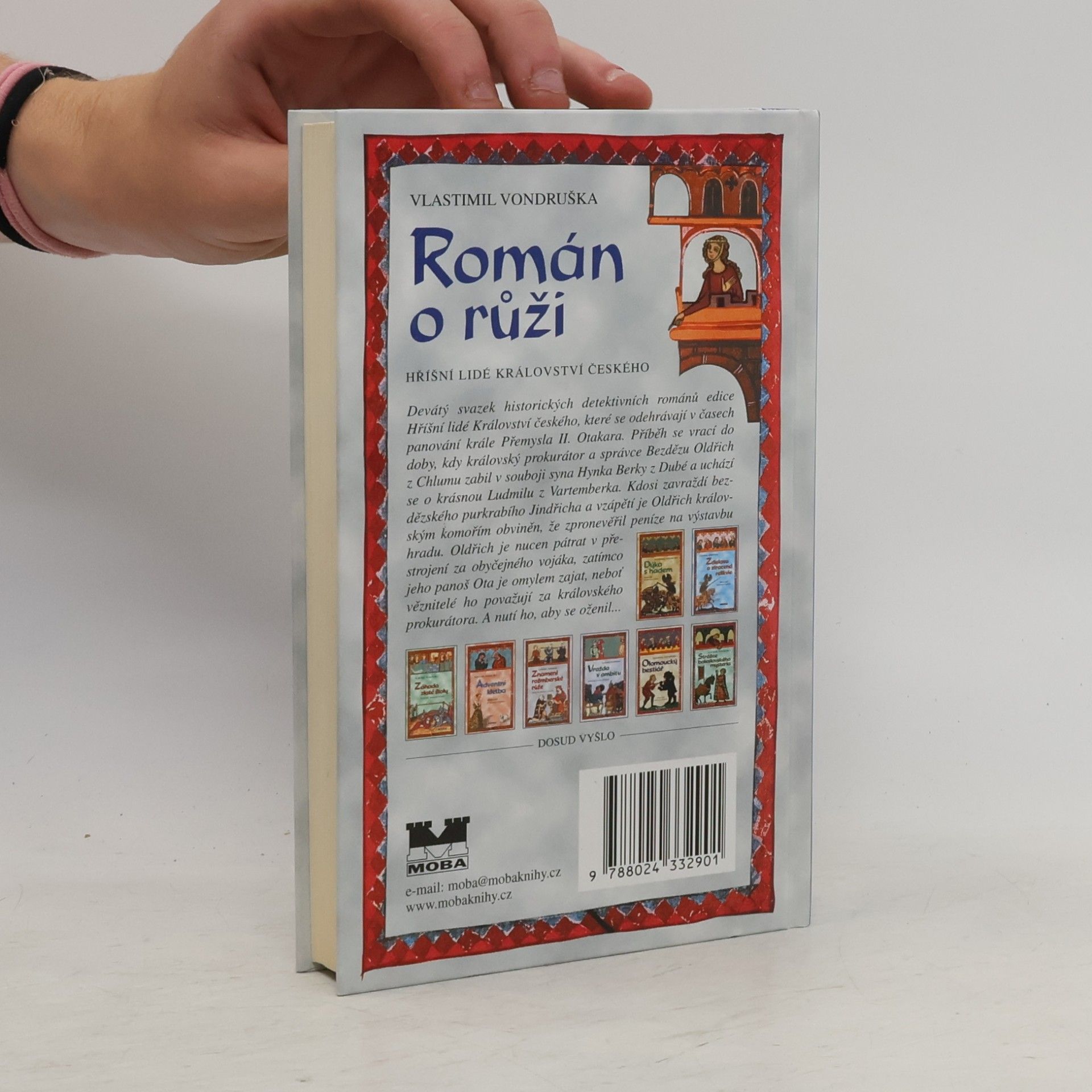 Vlastimil Vondruška Román o růži