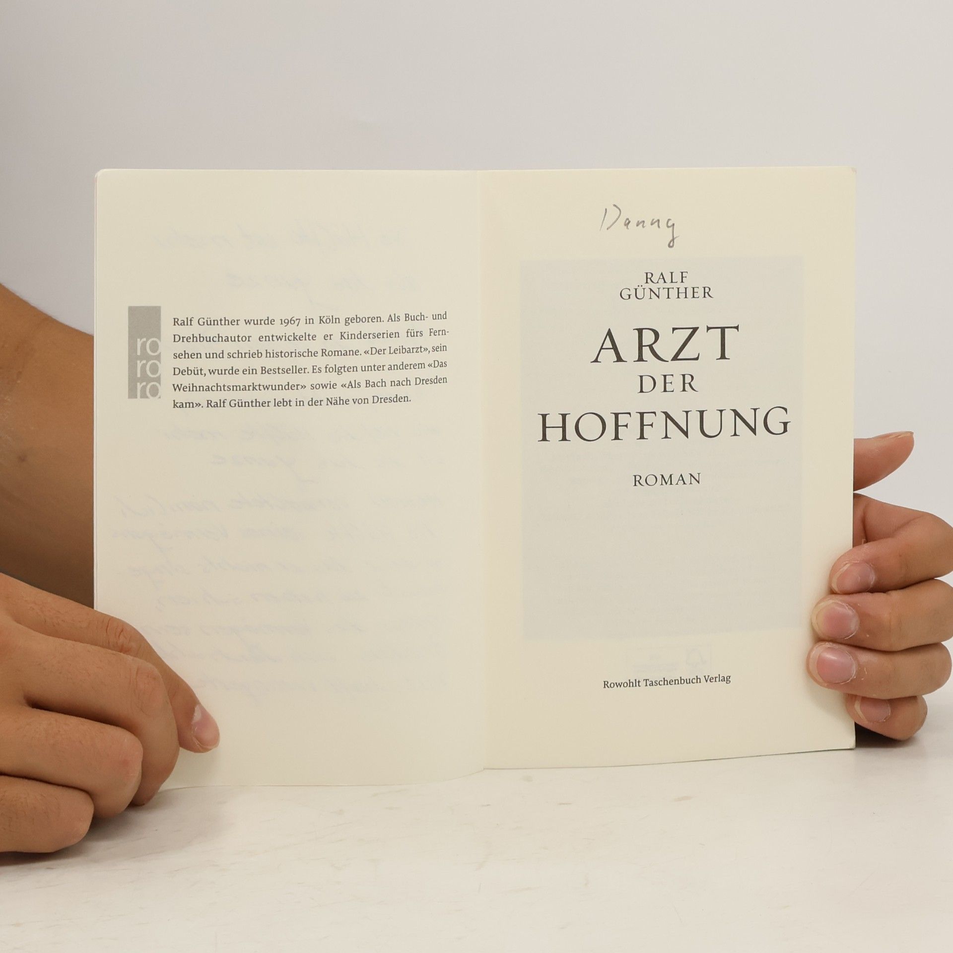 Ralf Günther Arzt der Hoffnung