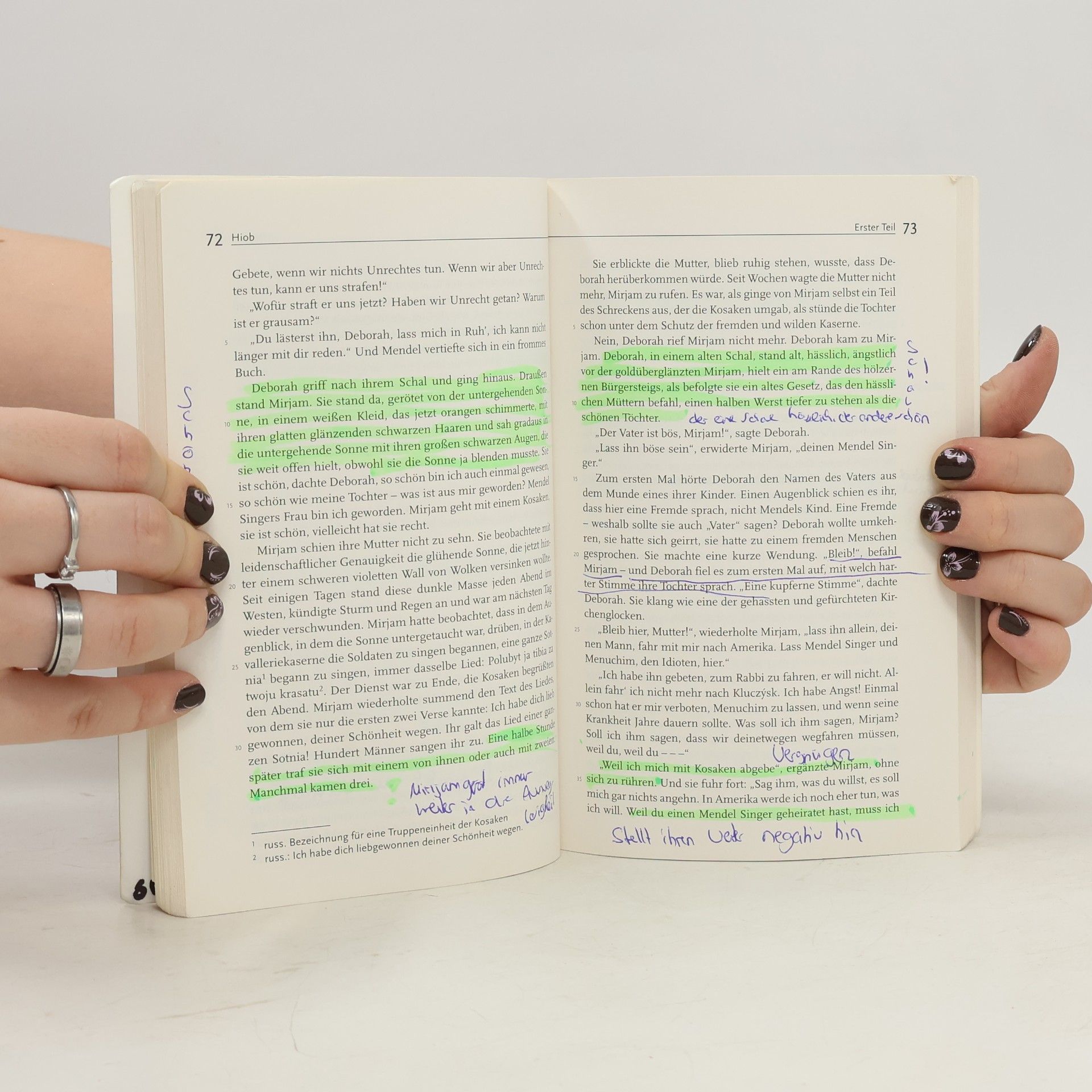 Melanie Prenting Joseph Roth, Hiob