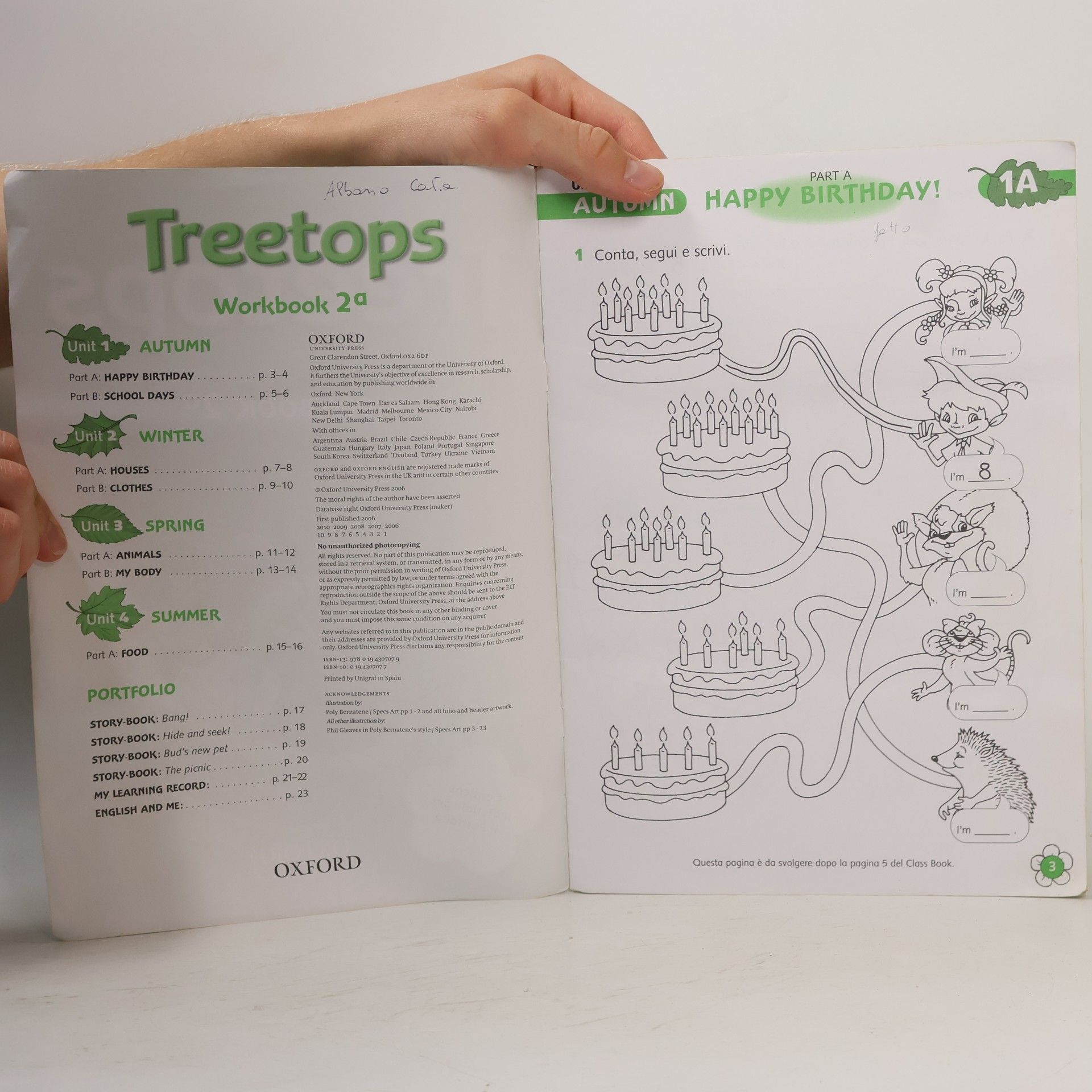 Catia Longo Treetops. Workbook. Per la scuola elementare