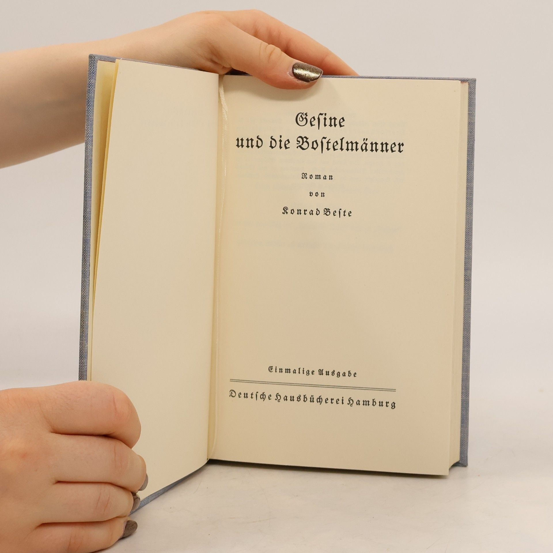 Konrad Beste Gesine und die Bostelmänner