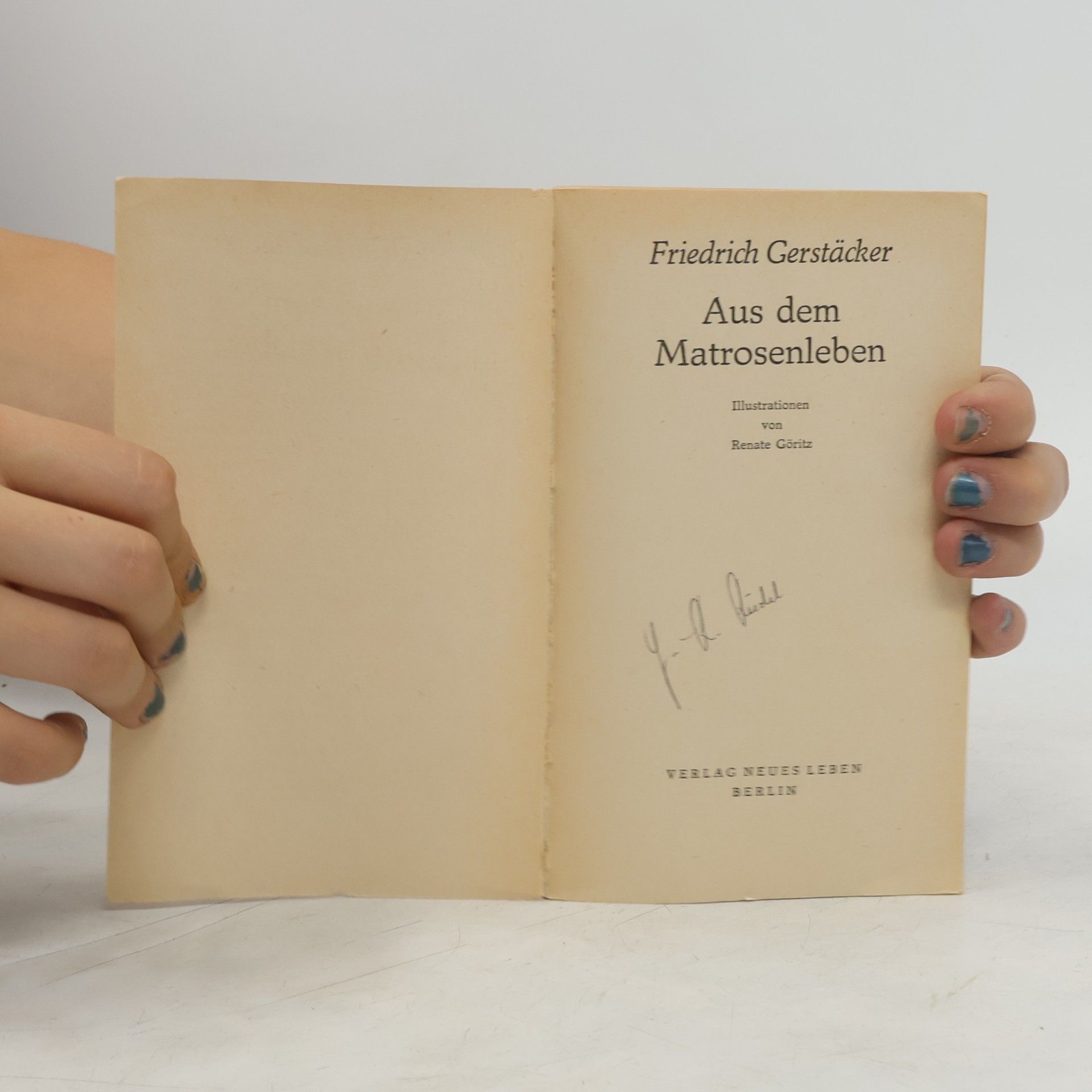 Friedrich Gerstäcker Aus dem Matrosenleben