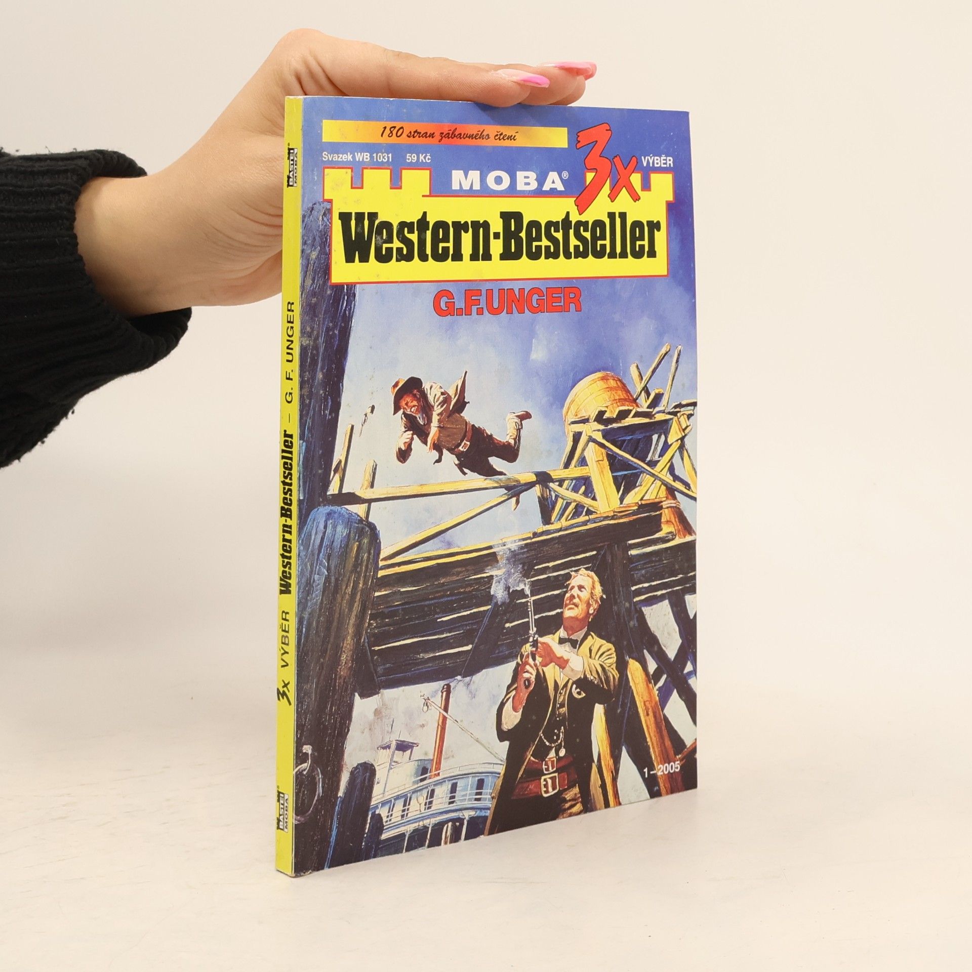 Gert Fritz Unger 3x výběr Western-Bestseller
