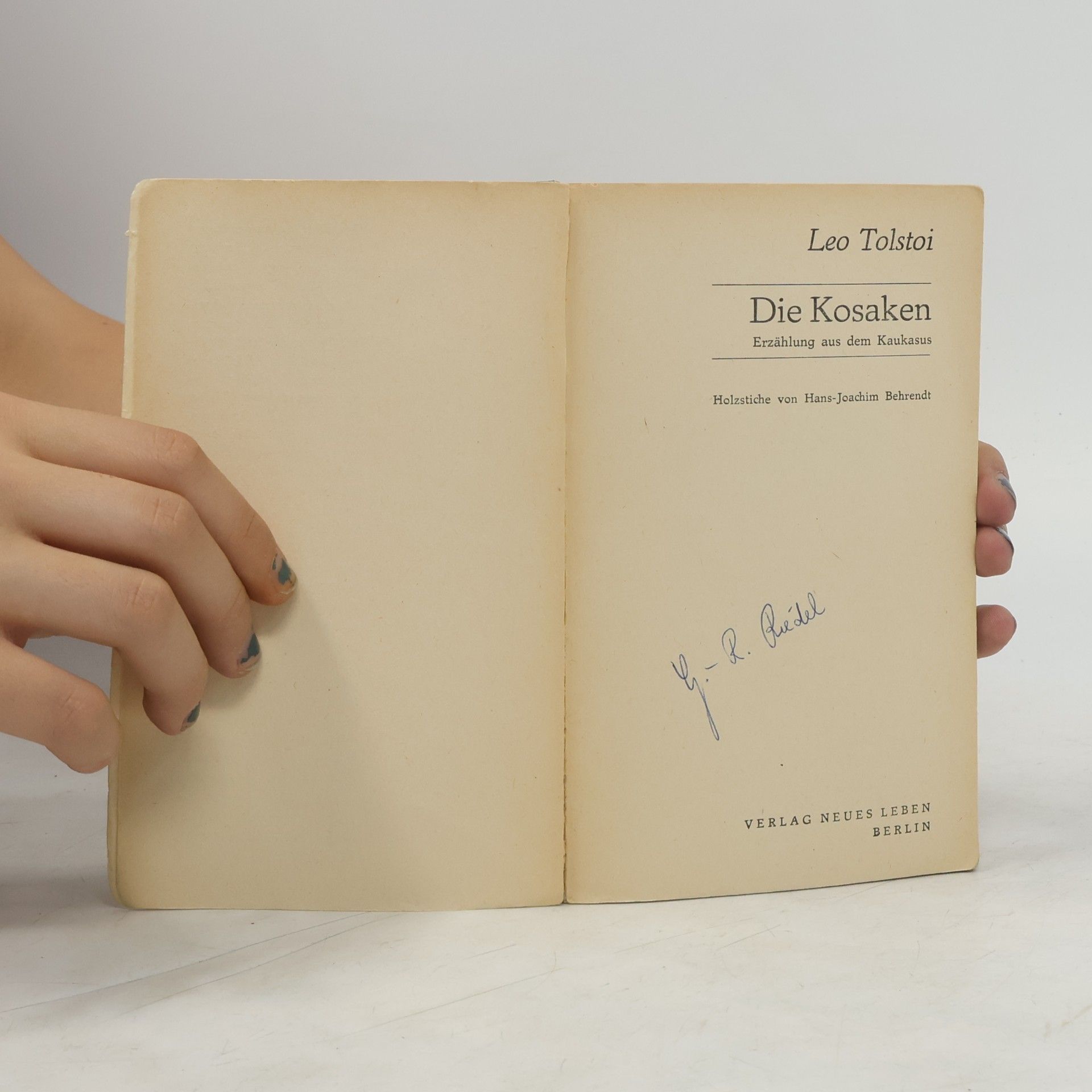 Lew Nikolajewitsch Tolstoi Die Kosaken