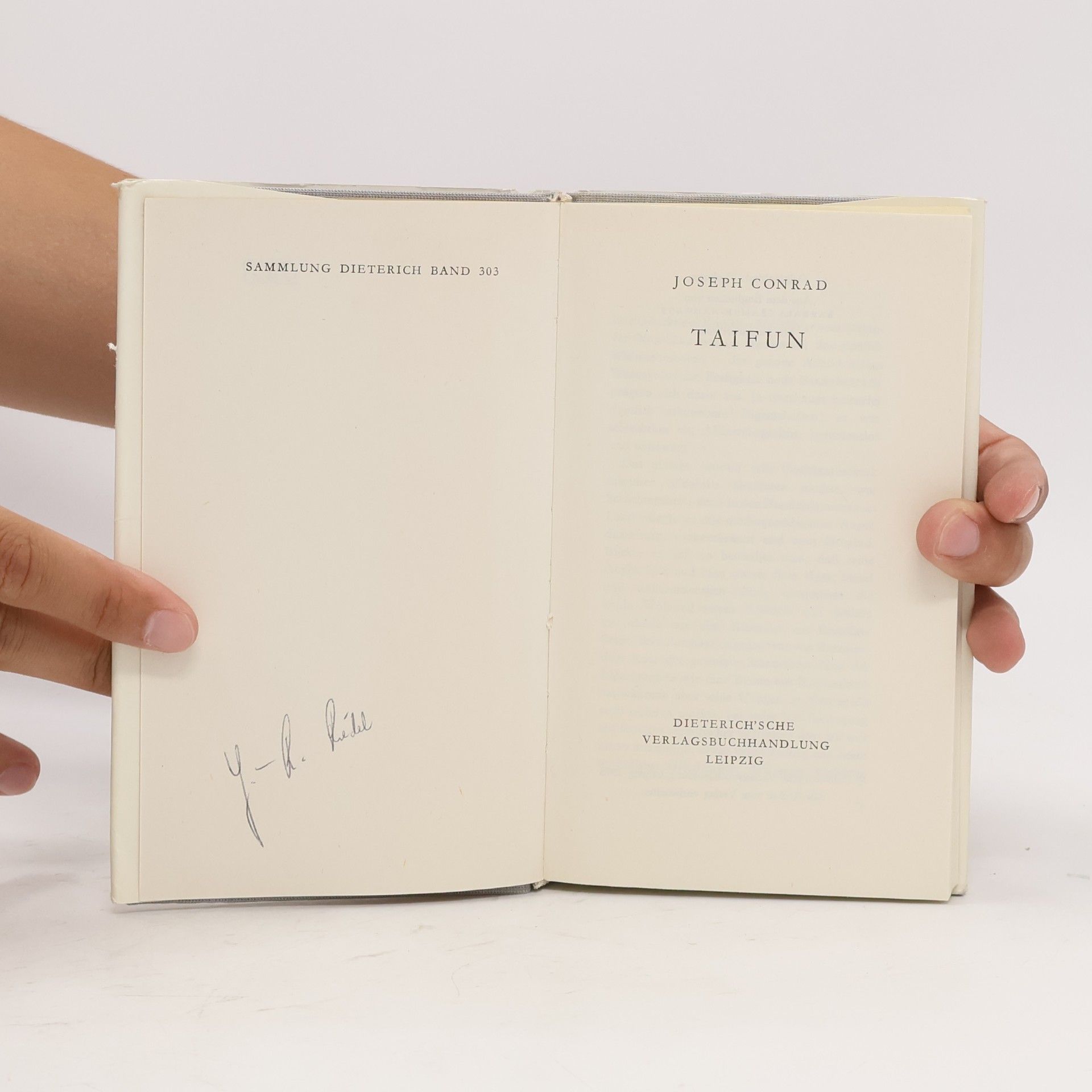 Joseph Conrad Taifun