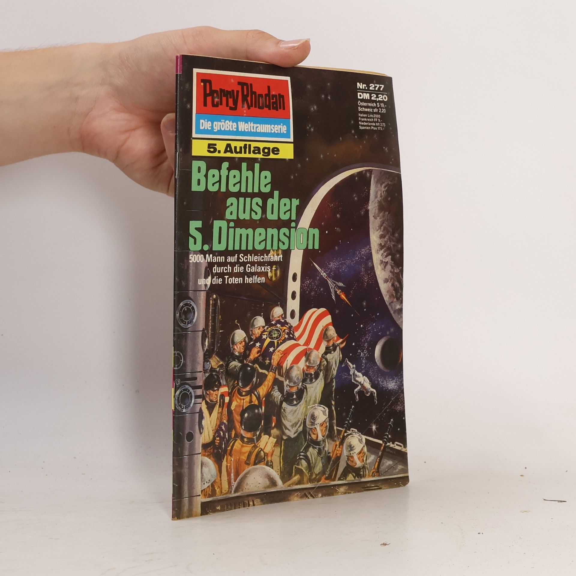 K. H. Scheer Perry Rhodan 277: Befehle aus der 5. Dimesion