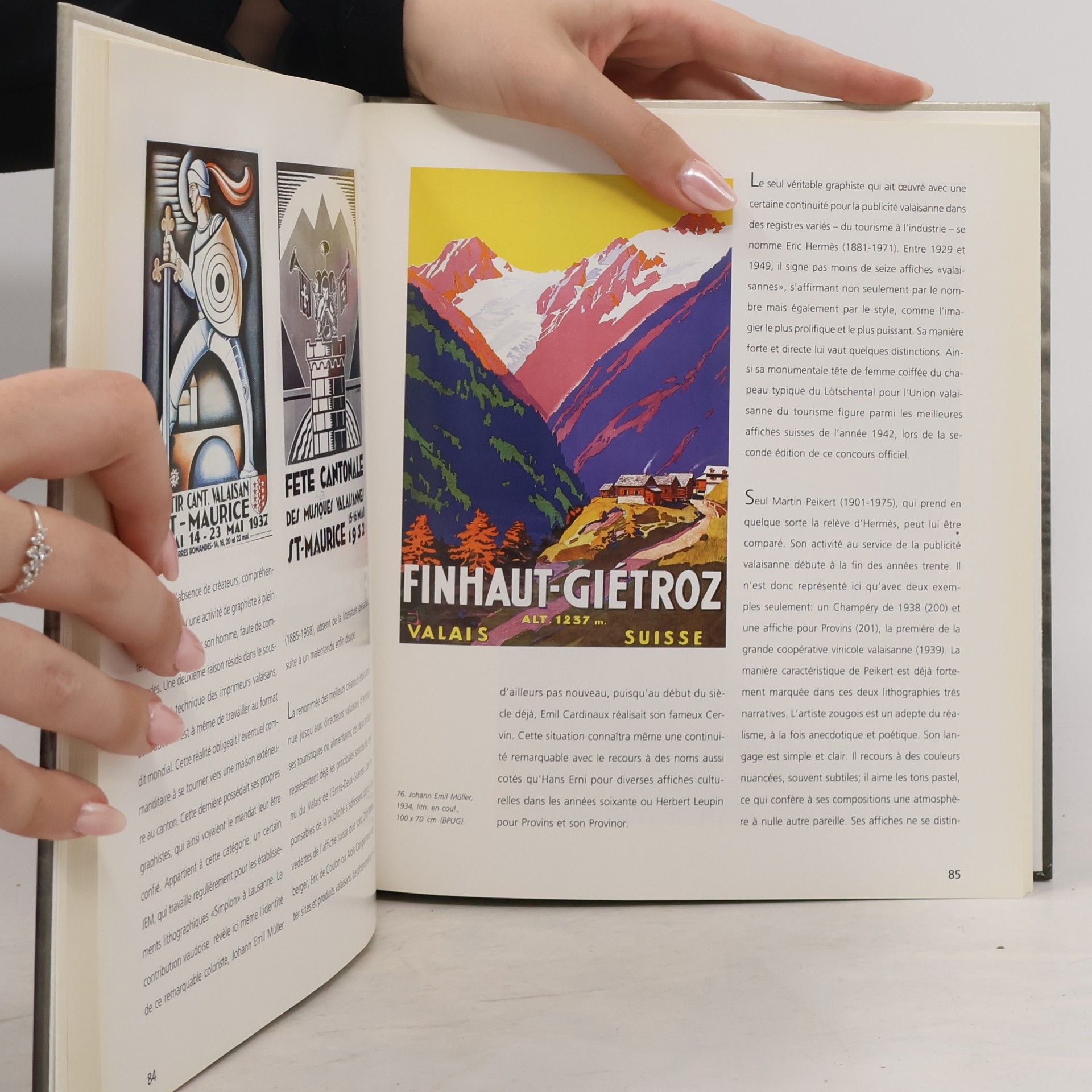 Caroline Calame L'affiche en Suisse romande durant l'entre-deux-guerres