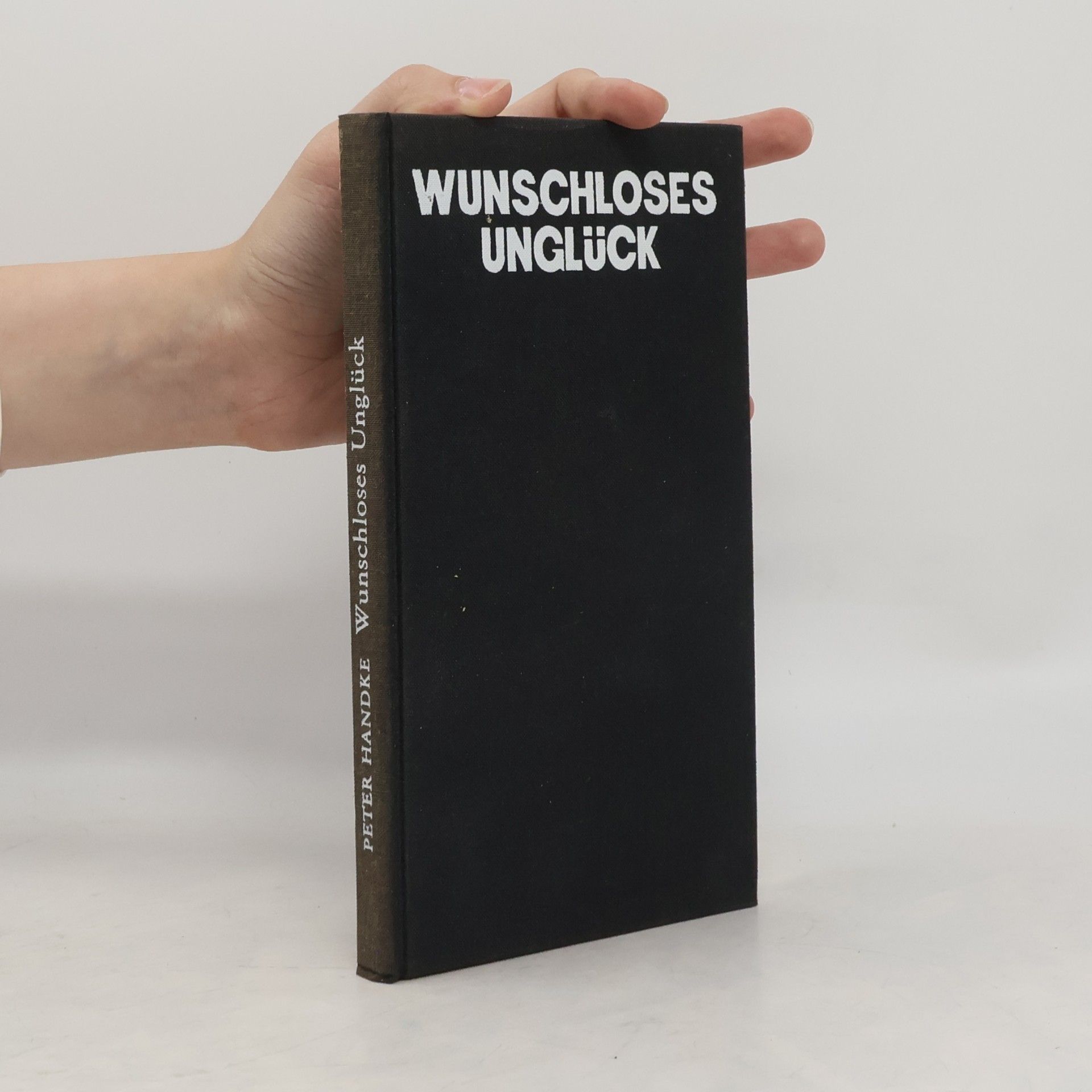 Peter Handke Wunschloses Unglück