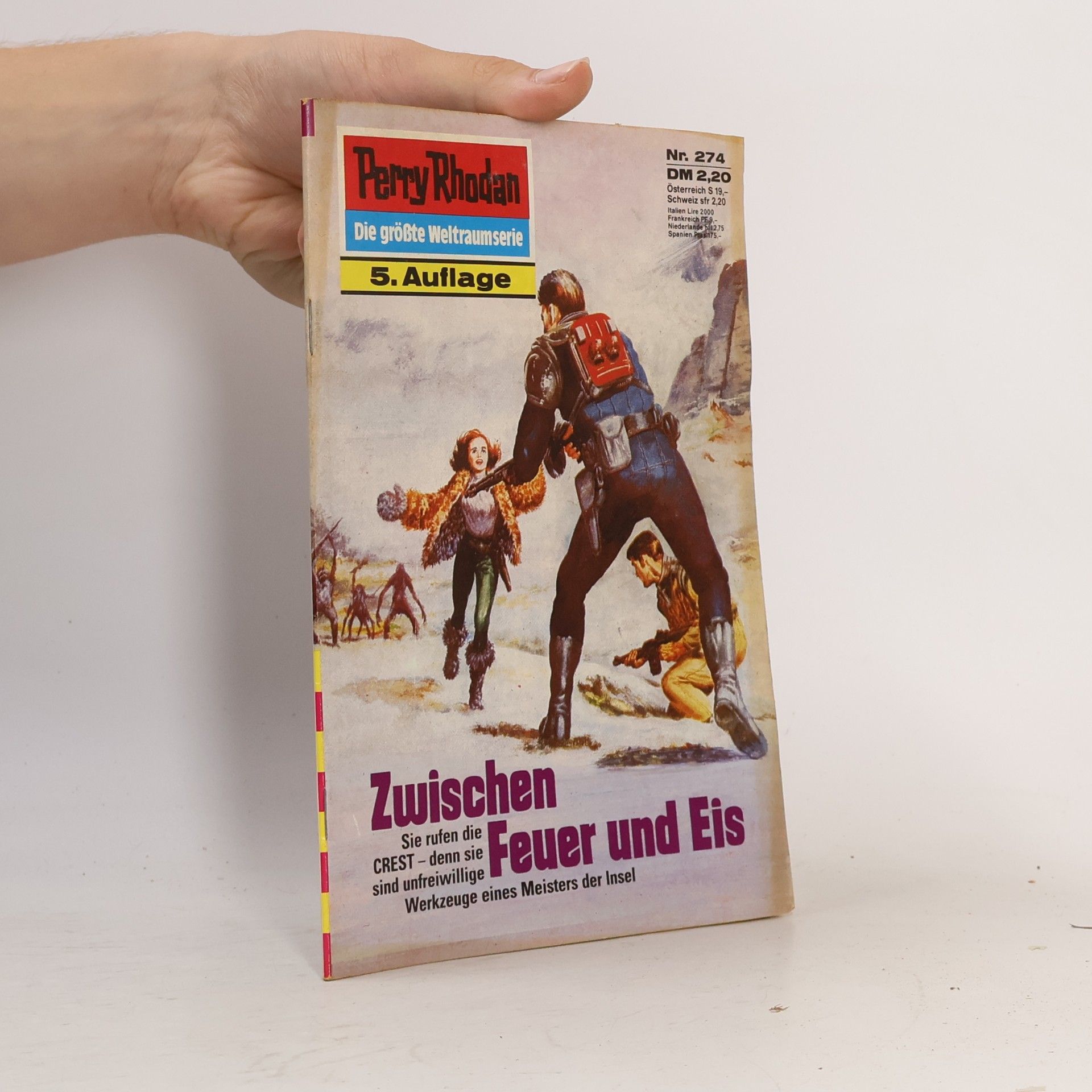 William Voltz Perry Rhodan 274: Zwischen Feuer und Eis