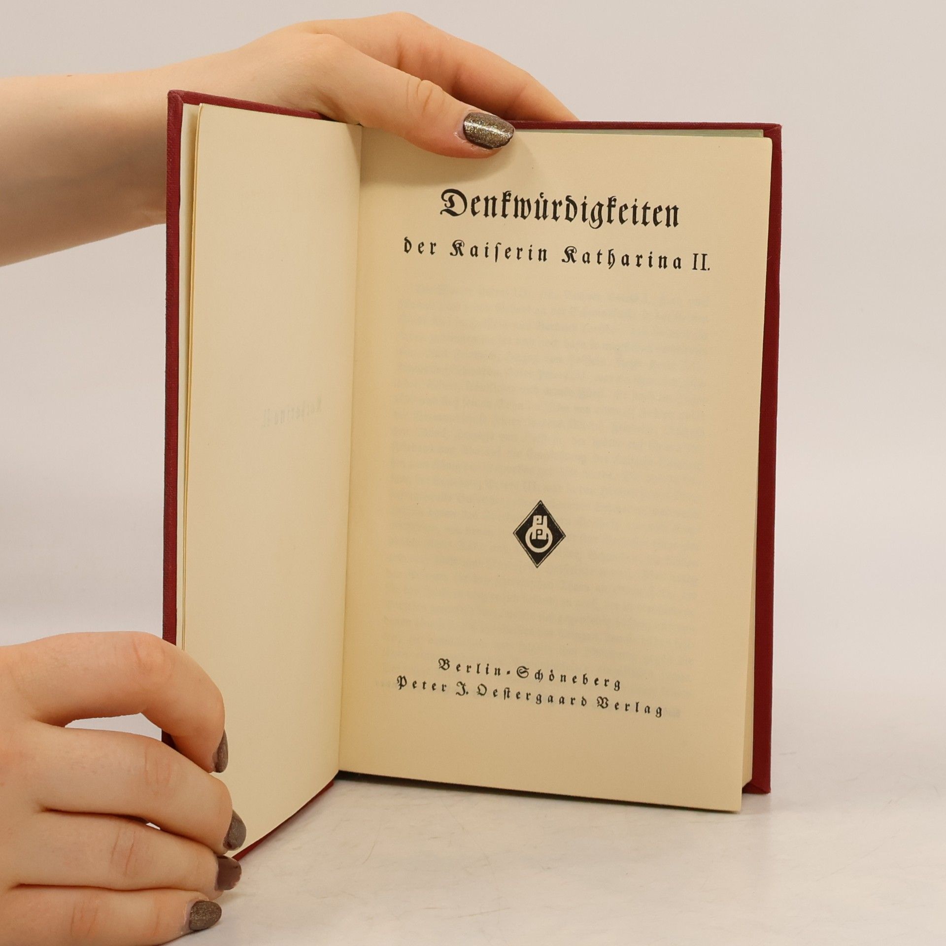 Autorenkollektiv Denkwürdigkeiten der Kaiserin Katharina II.