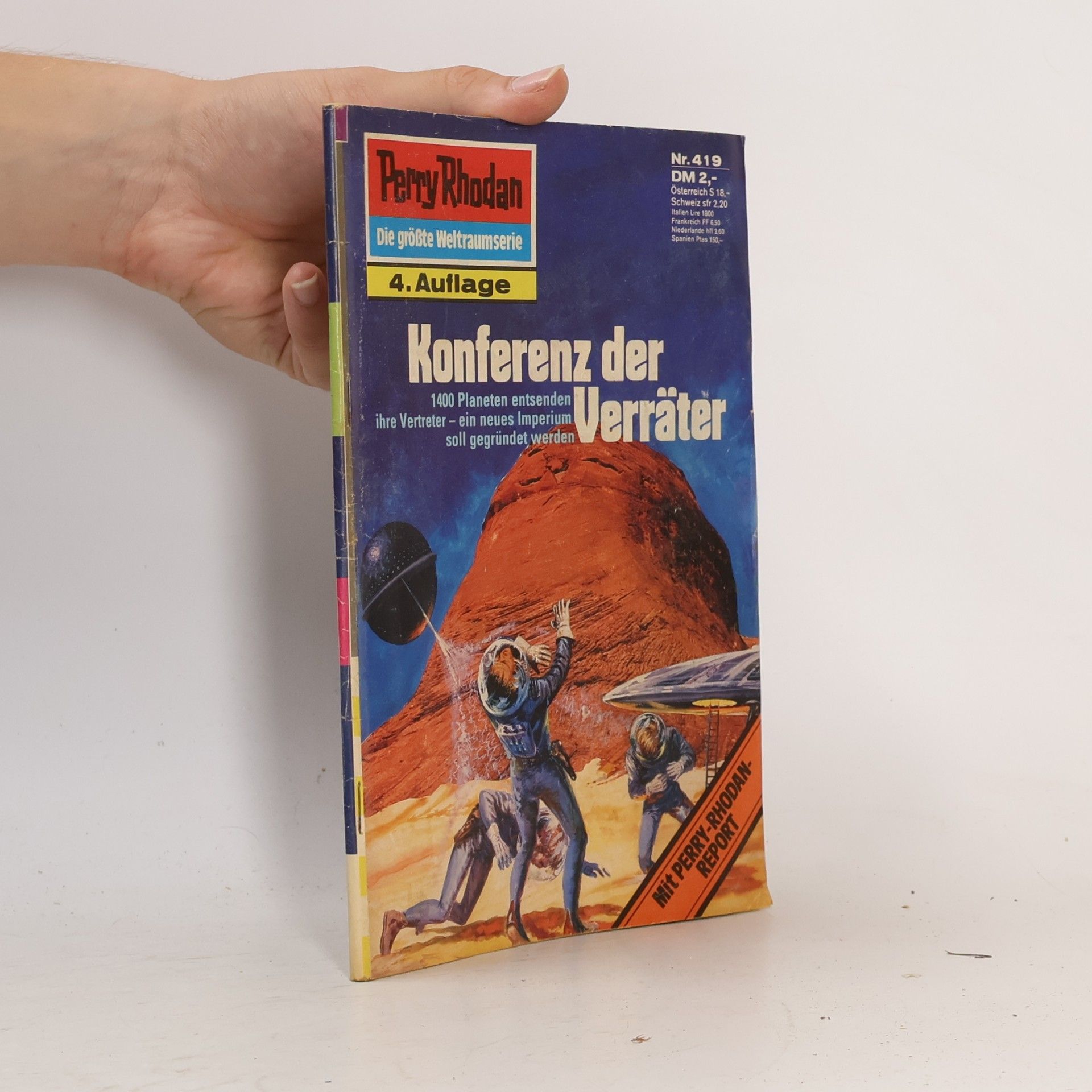 William Voltz Perry Rhodan 419: Konferenz der Verräter