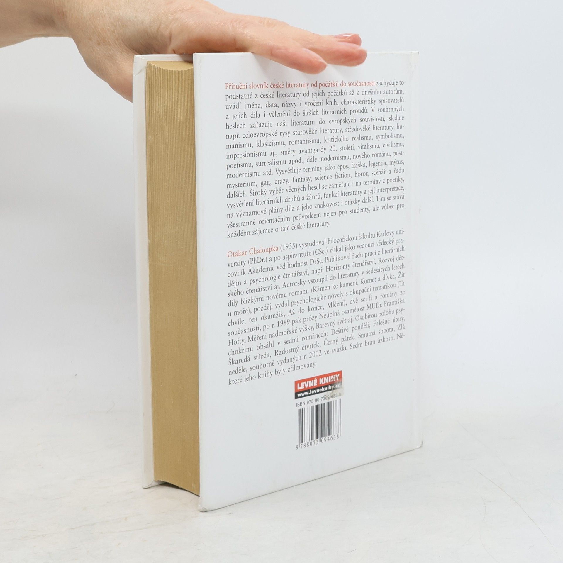 Otakar Chaloupka Příruční slovník české literatury. Od počátků do současnosti