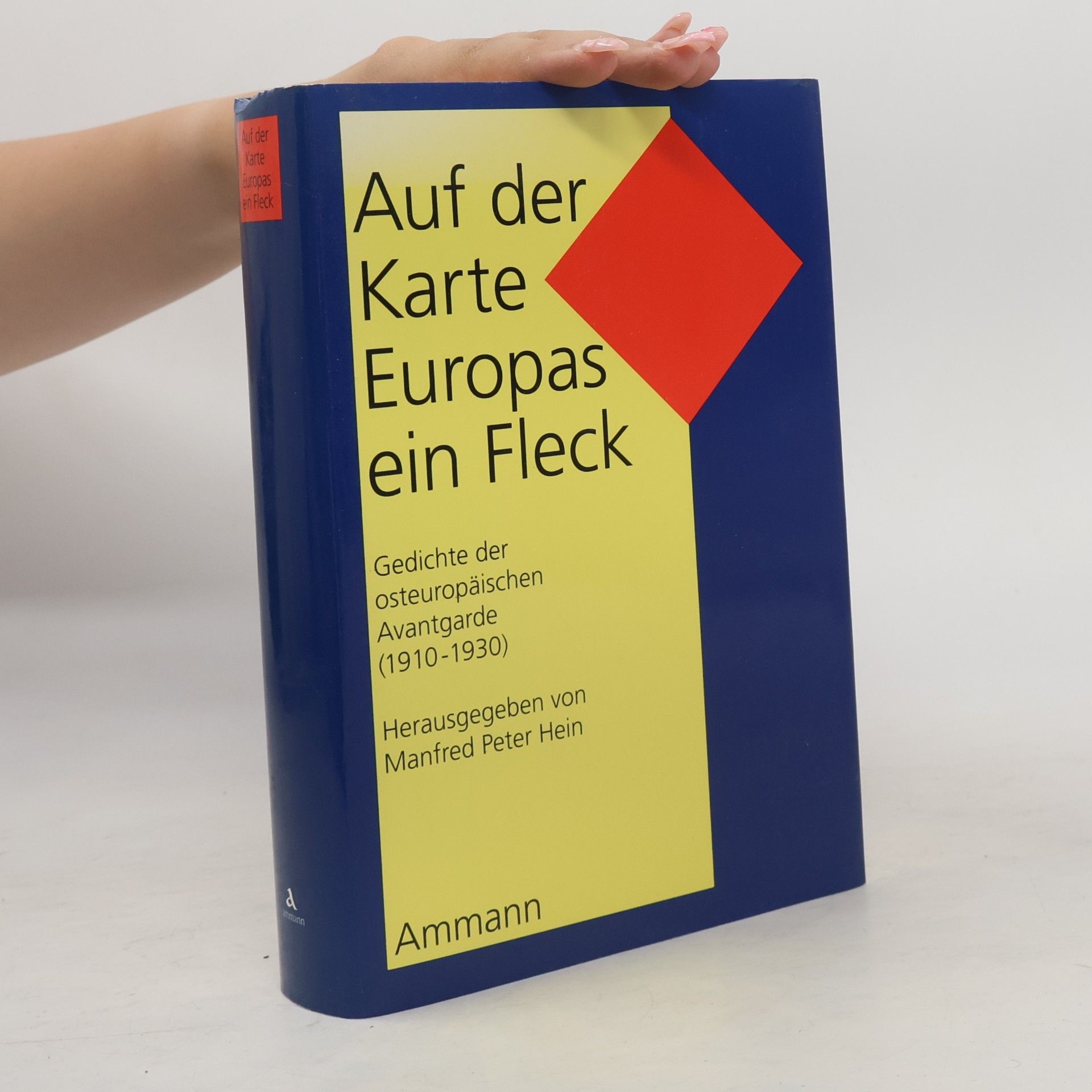 Auf der Karte Europas ein Fleck. Eine Anthologie der osteuropäischen Avantgarde 1910-1930. Mehrsprachig