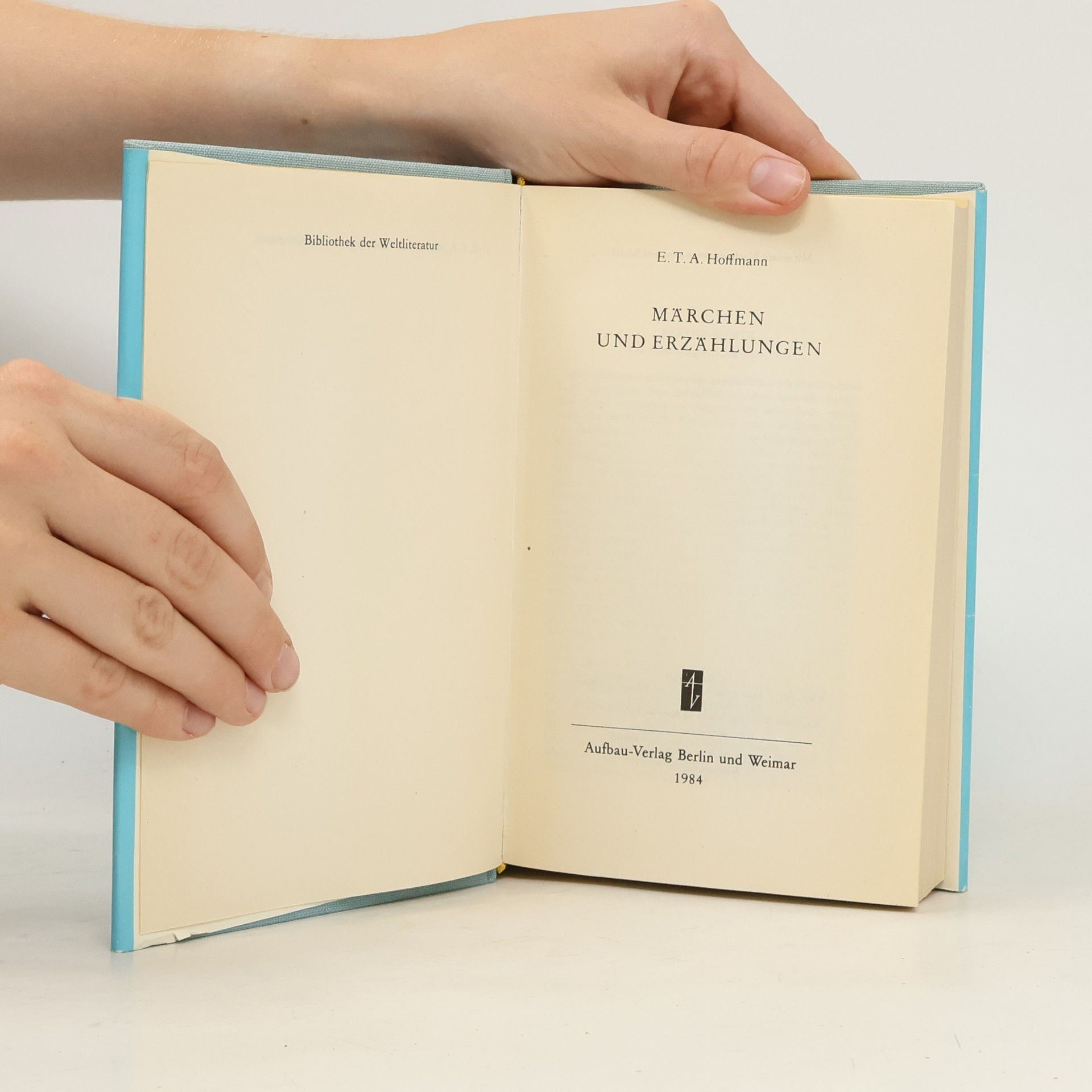 Ernst T. A. Hoffmann Märchen und Erzählungen