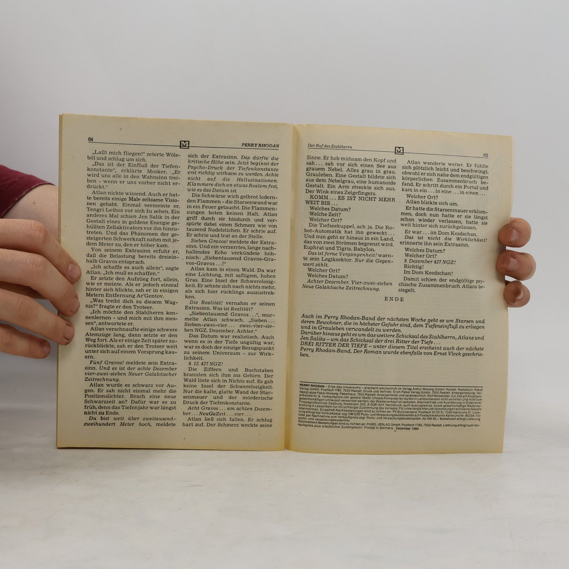 Ernst Vlcek Perry Rhodan 1215: Der Ruf des Stahlherrn