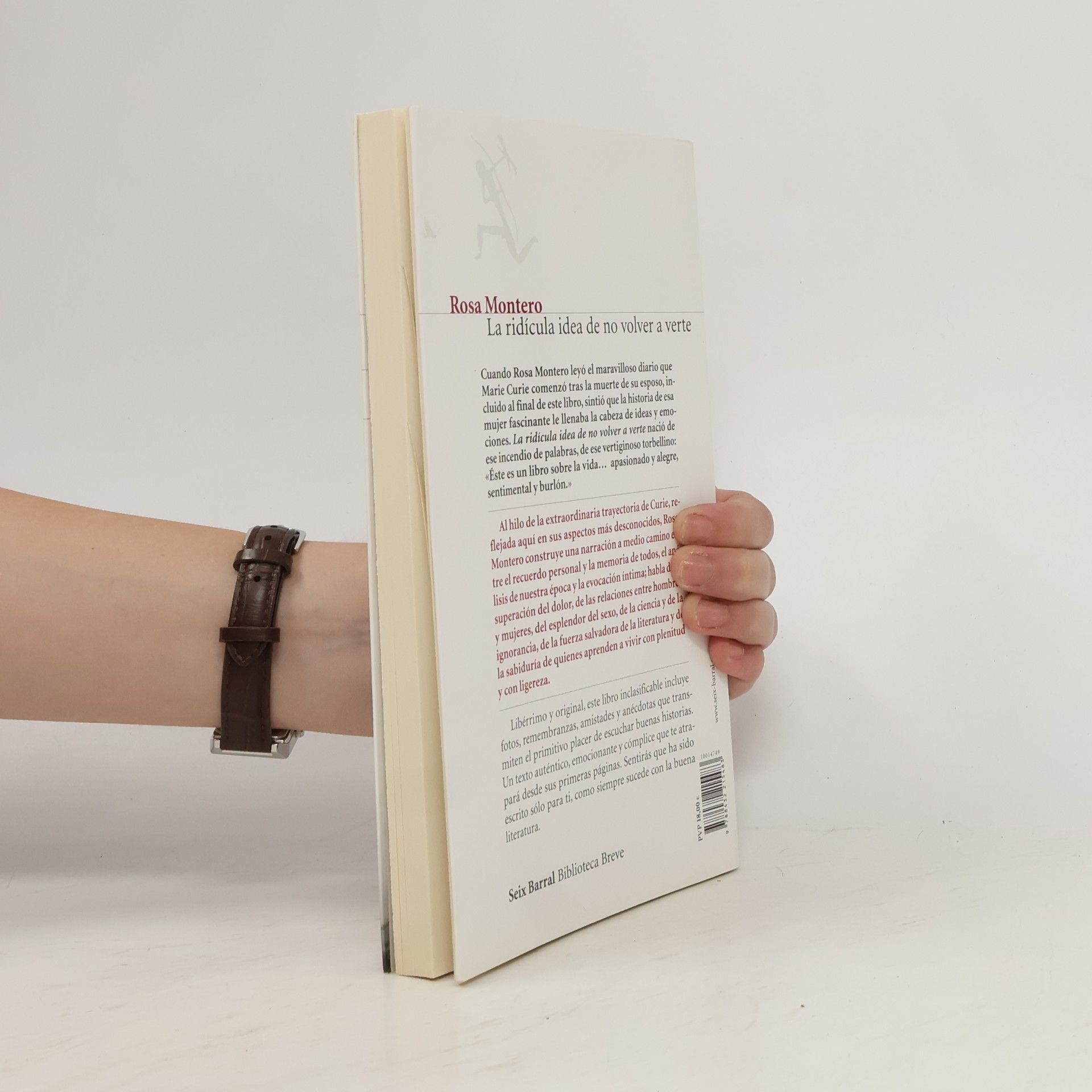 Rosa Montero Biblioteca Breve: La ridícula idea de no volver a verte