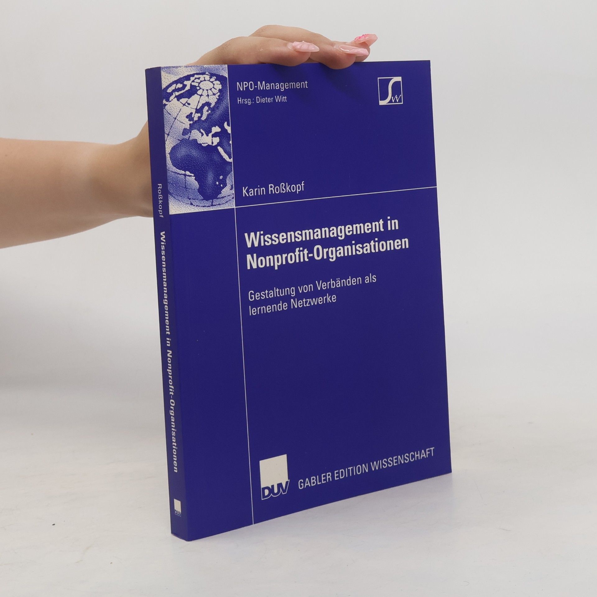 Karin Roßkopf Wissensmanagement in Nonprofit-Organisationen