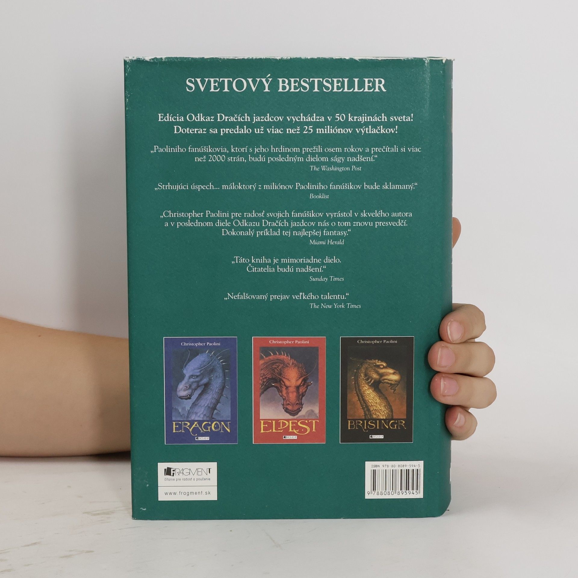 Christopher Paolini Odkaz Dračích jazdcov. IV. díl. Inheritance