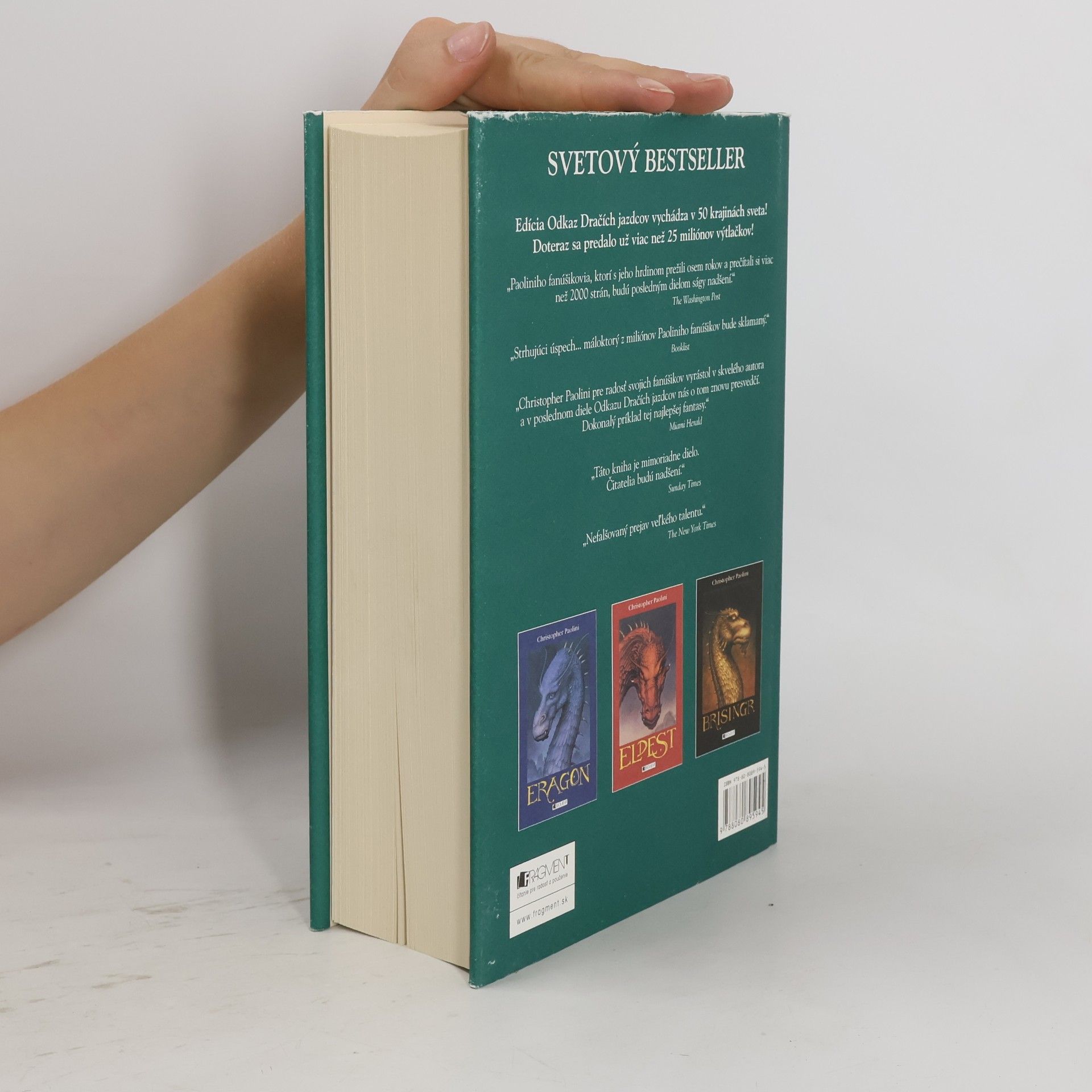 Christopher Paolini Odkaz Dračích jazdcov. IV. díl. Inheritance
