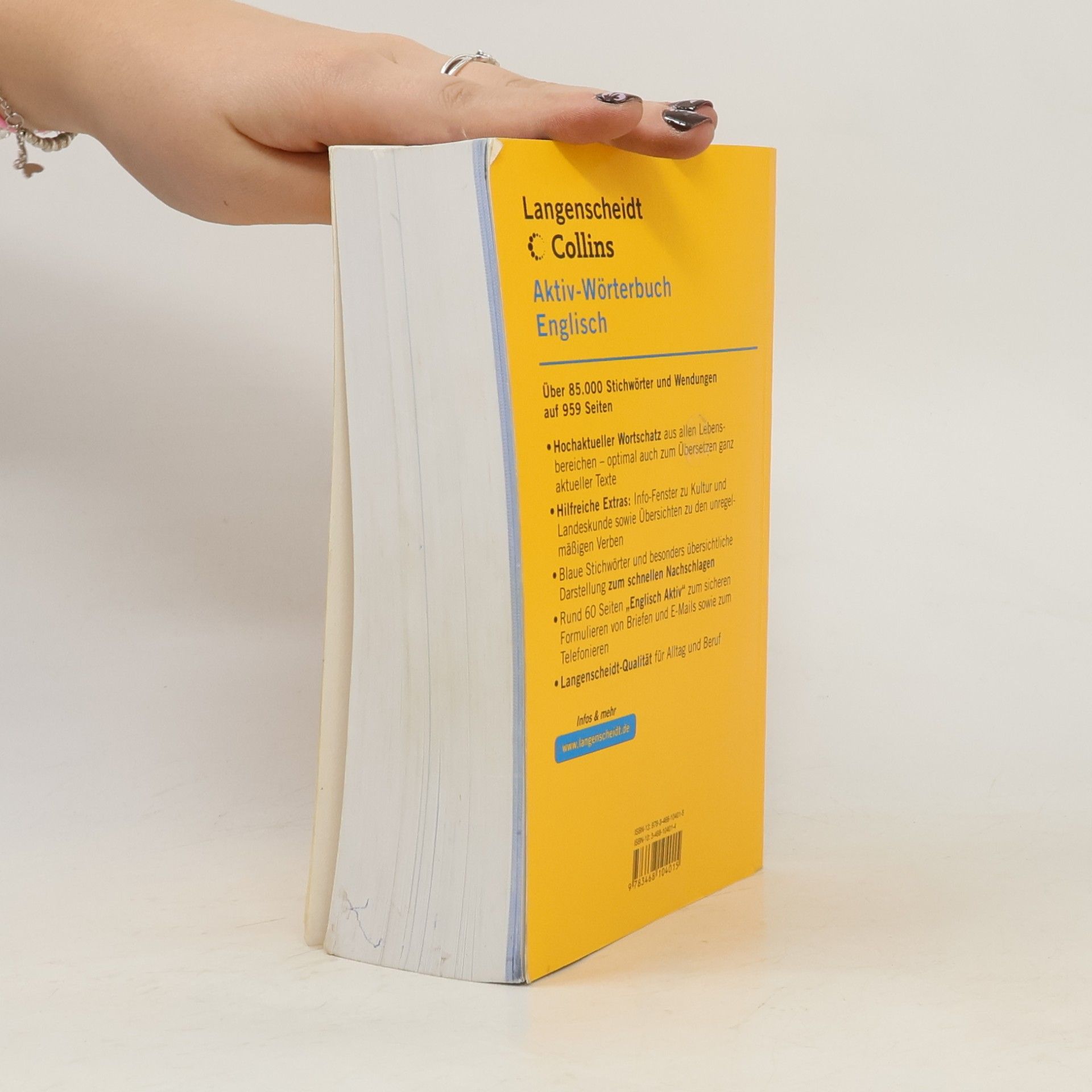 Langenscheidt Collins Aktiv-Wörterbuch Englisch