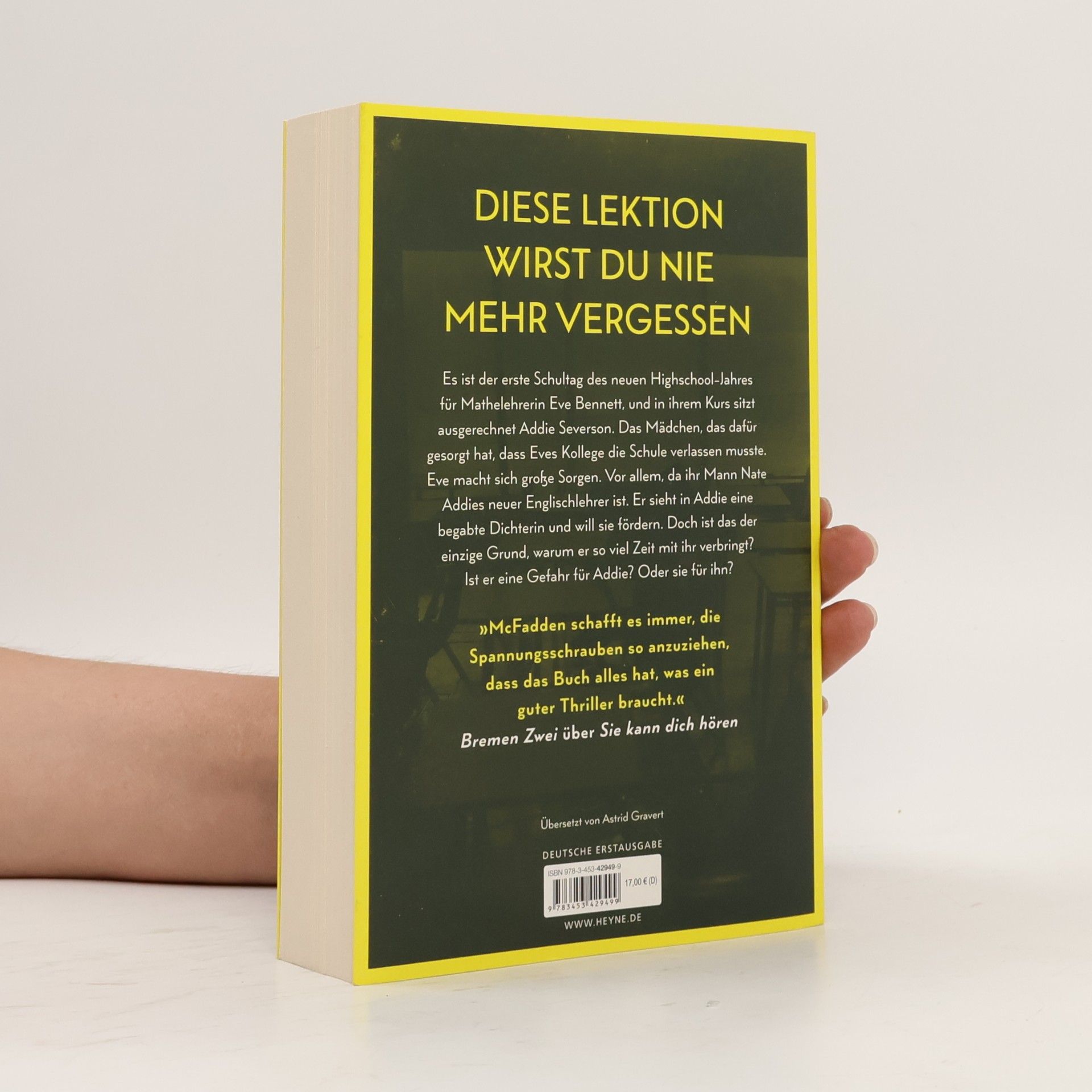 Freida McFadden Der Lehrer – Will er dir helfen oder will er deinen Tod?